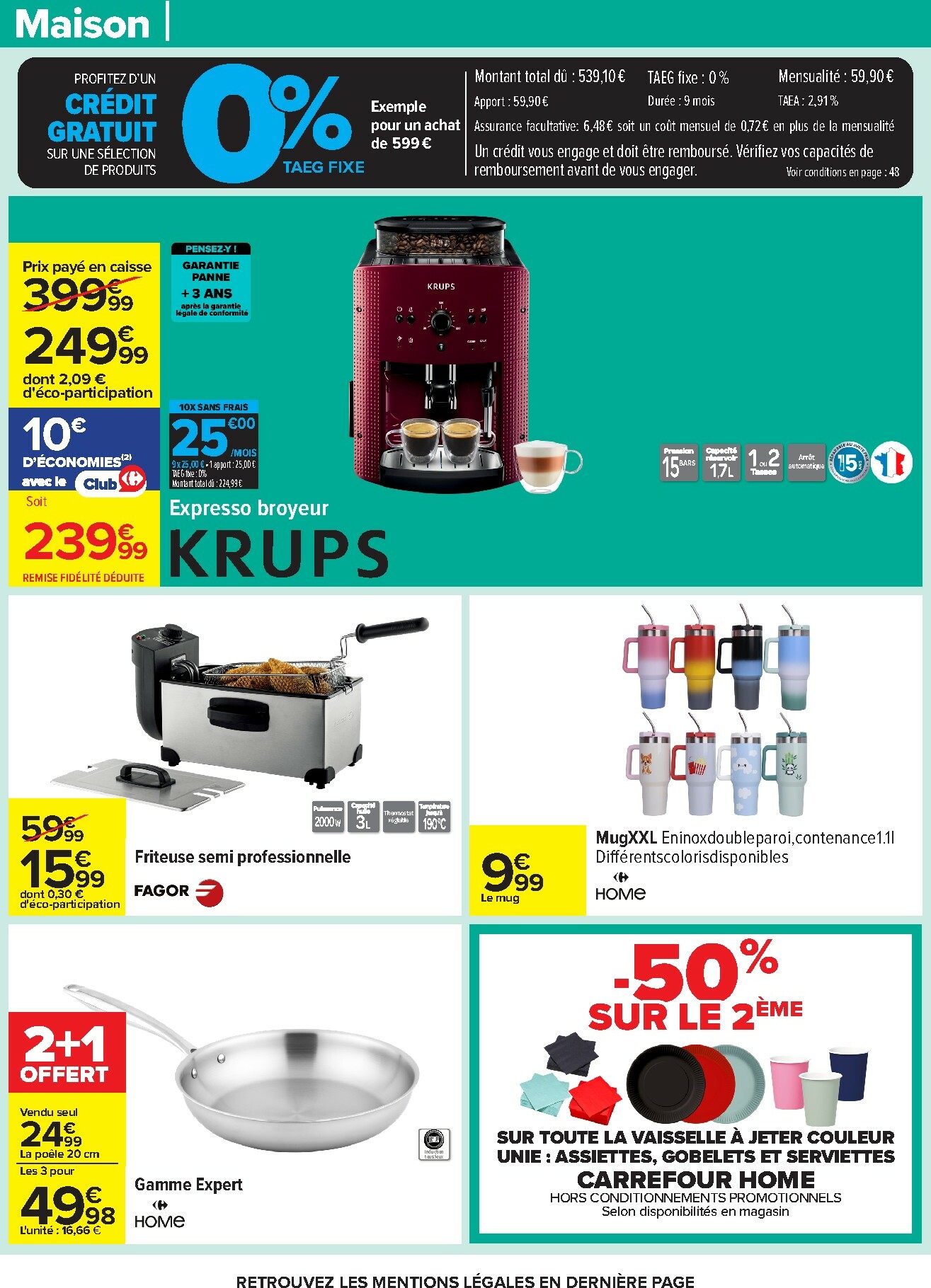 carrefour - Catalogue Carrefour - Le mois Monopoly valable du 30/09 au 13/10 - page: 62