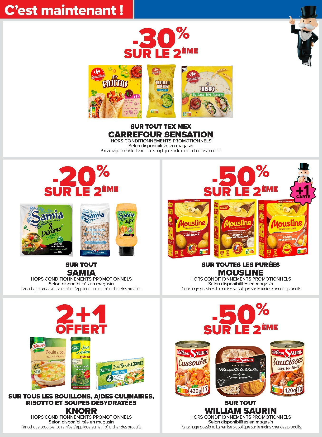carrefour - Catalogue Carrefour - Le mois Monopoly valable du 30/09 au 13/10 - page: 43
