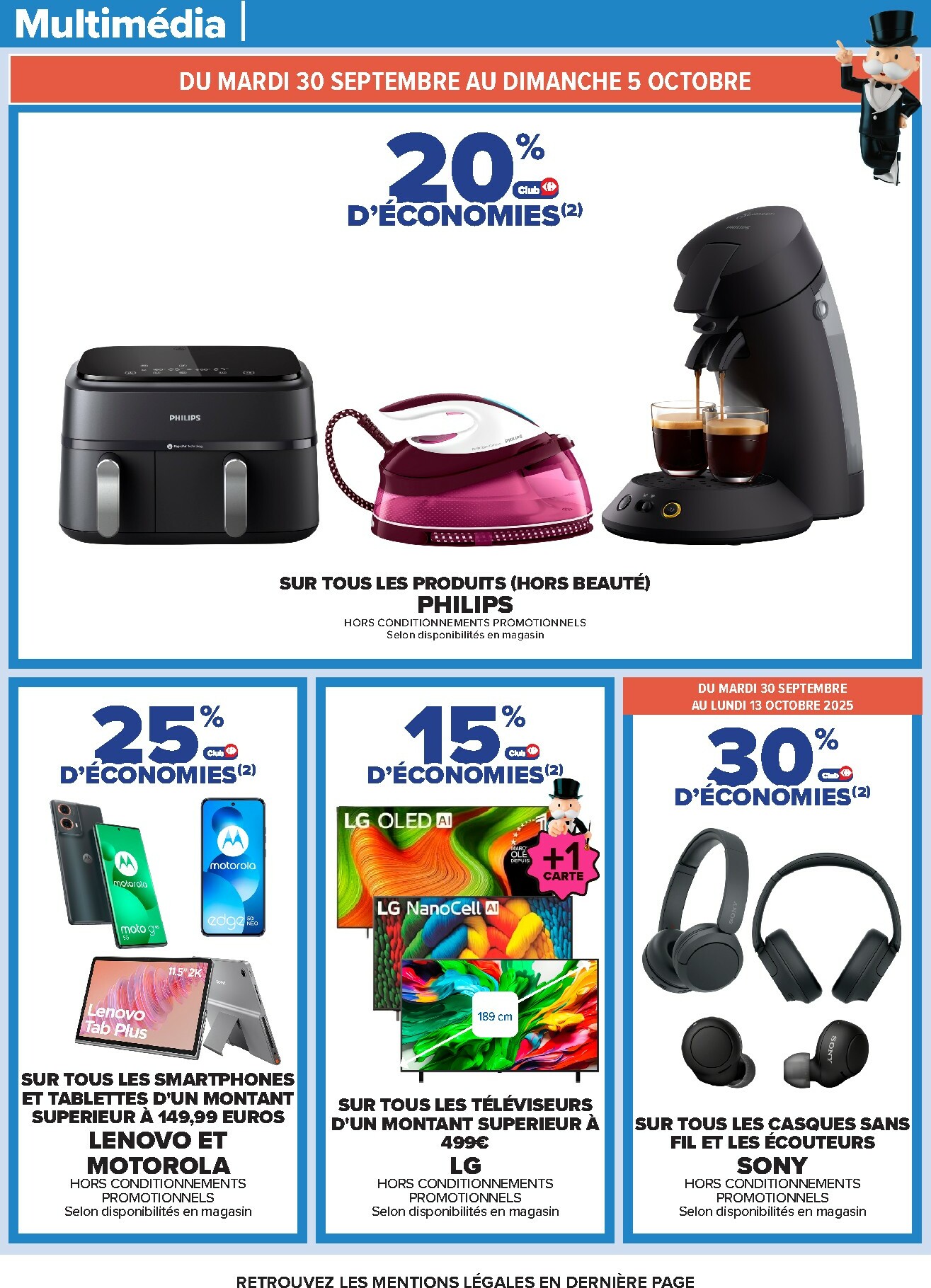 carrefour - Catalogue Carrefour - Le mois Monopoly valable du 30/09 au 13/10 - page: 64