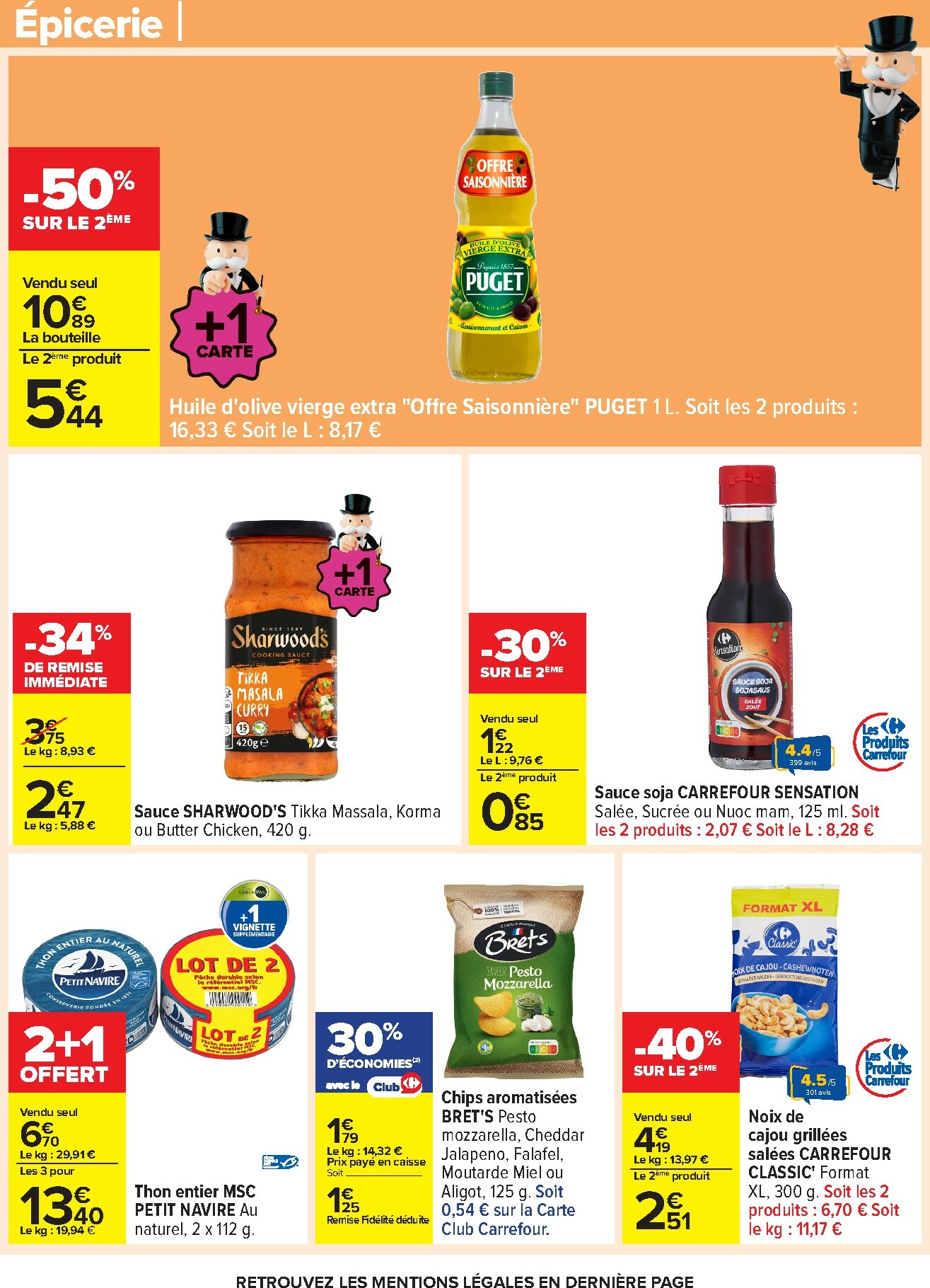 carrefour - Catalogue Carrefour - Le mois Monopoly valable du 30/09 au 13/10 - page: 38