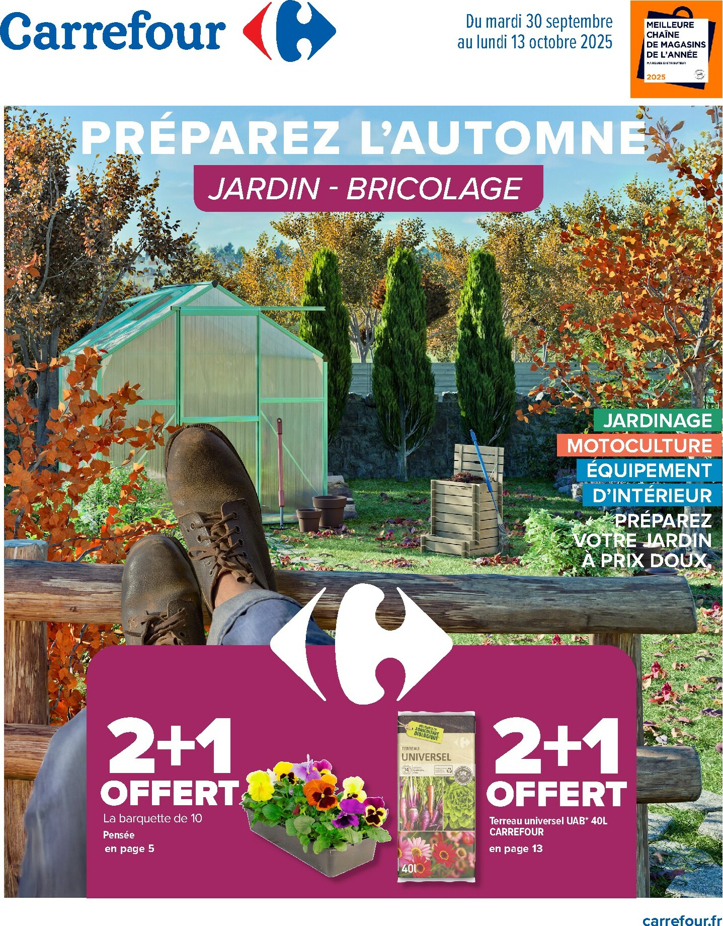carrefour - Catalogue Carrefour - Preparez l'automne valable du 30/09 au 13/10