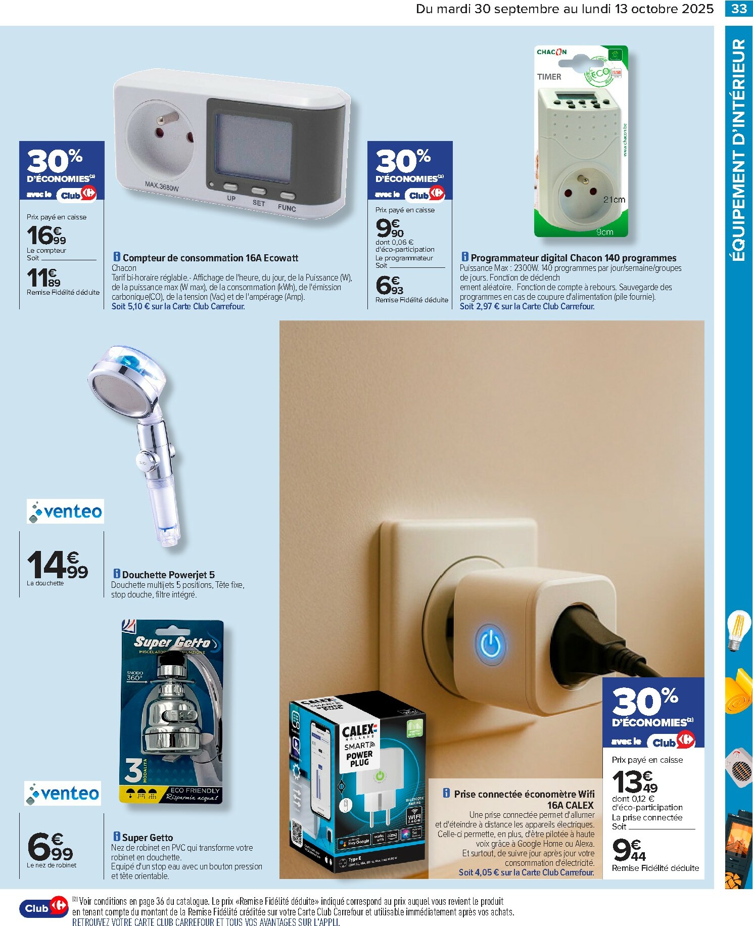 carrefour - Catalogue Carrefour - Preparez l'automne valable du 30/09 au 13/10 - page: 35 carrefour - Catalogue Carrefour - Preparez l'automne valable du 30/09 au 13/10 - page: 35