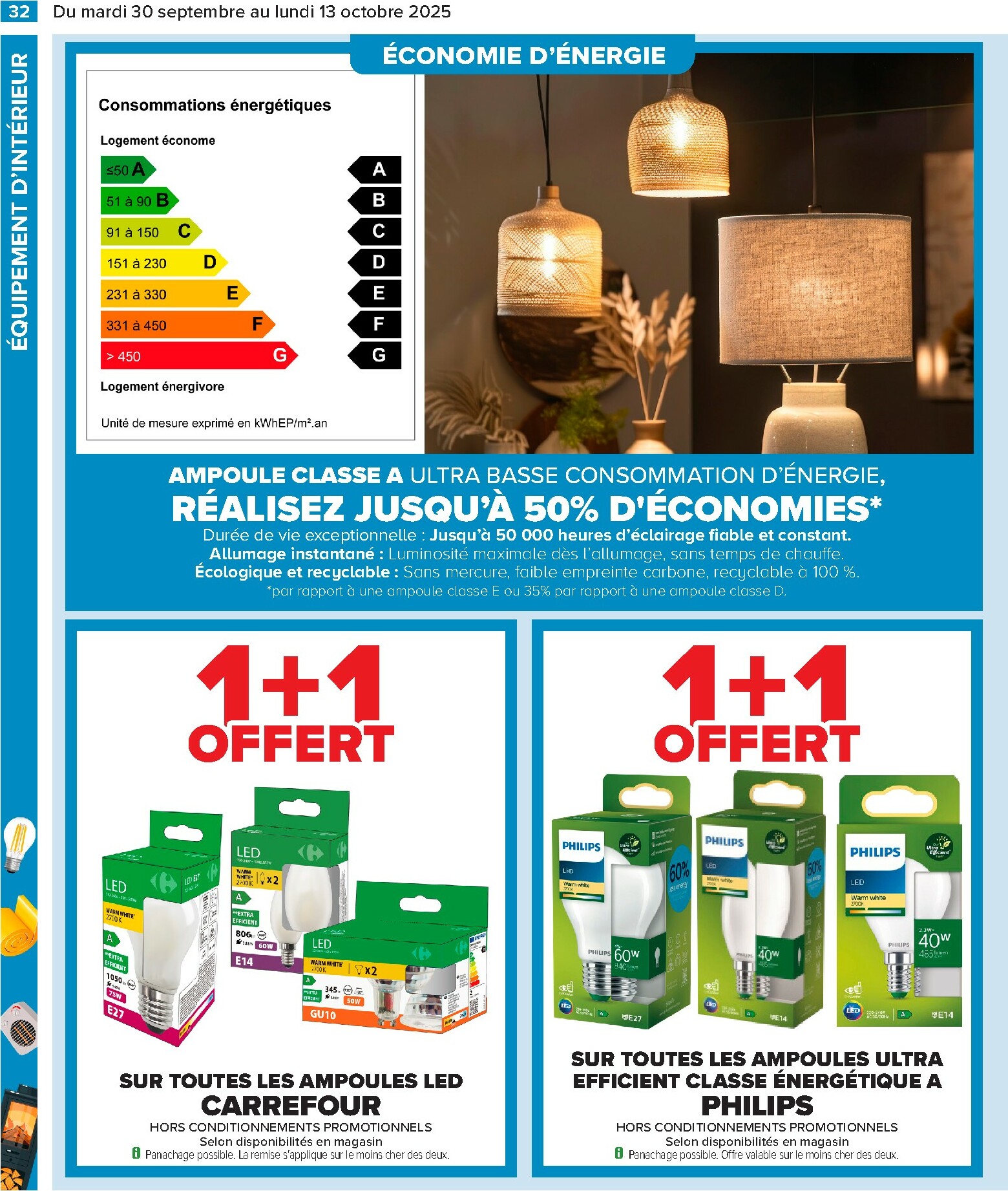 carrefour - Catalogue Carrefour - Preparez l'automne valable du 30/09 au 13/10 - page: 34 carrefour - Catalogue Carrefour - Preparez l'automne valable du 30/09 au 13/10 - page: 34