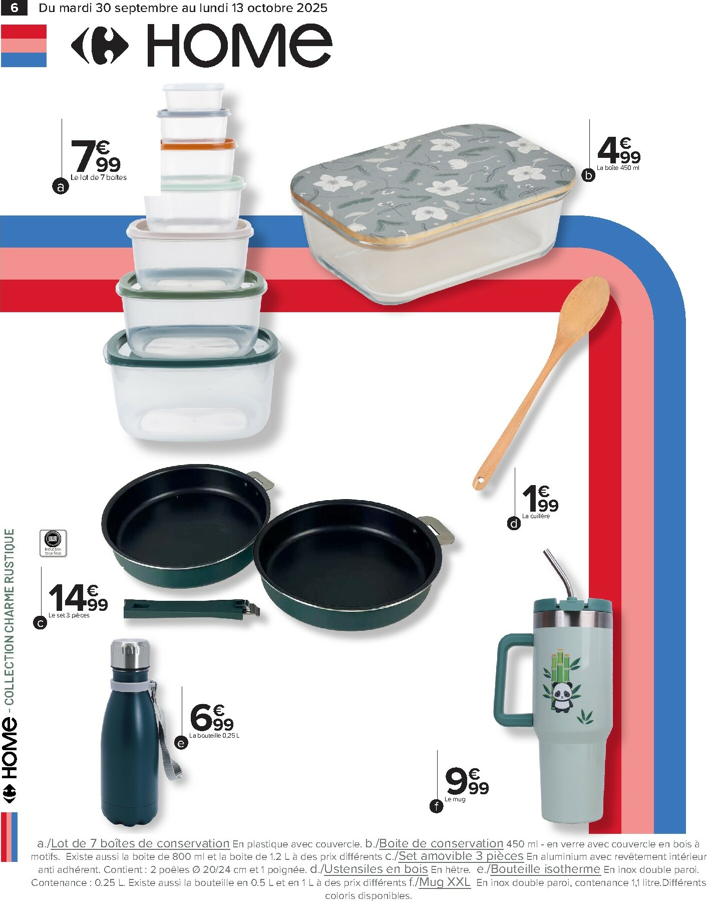 carrefour - Catalogue Carrefour - Des idées deco qui vous ressemblent valable du 30/09 au 13/10 - page: 6