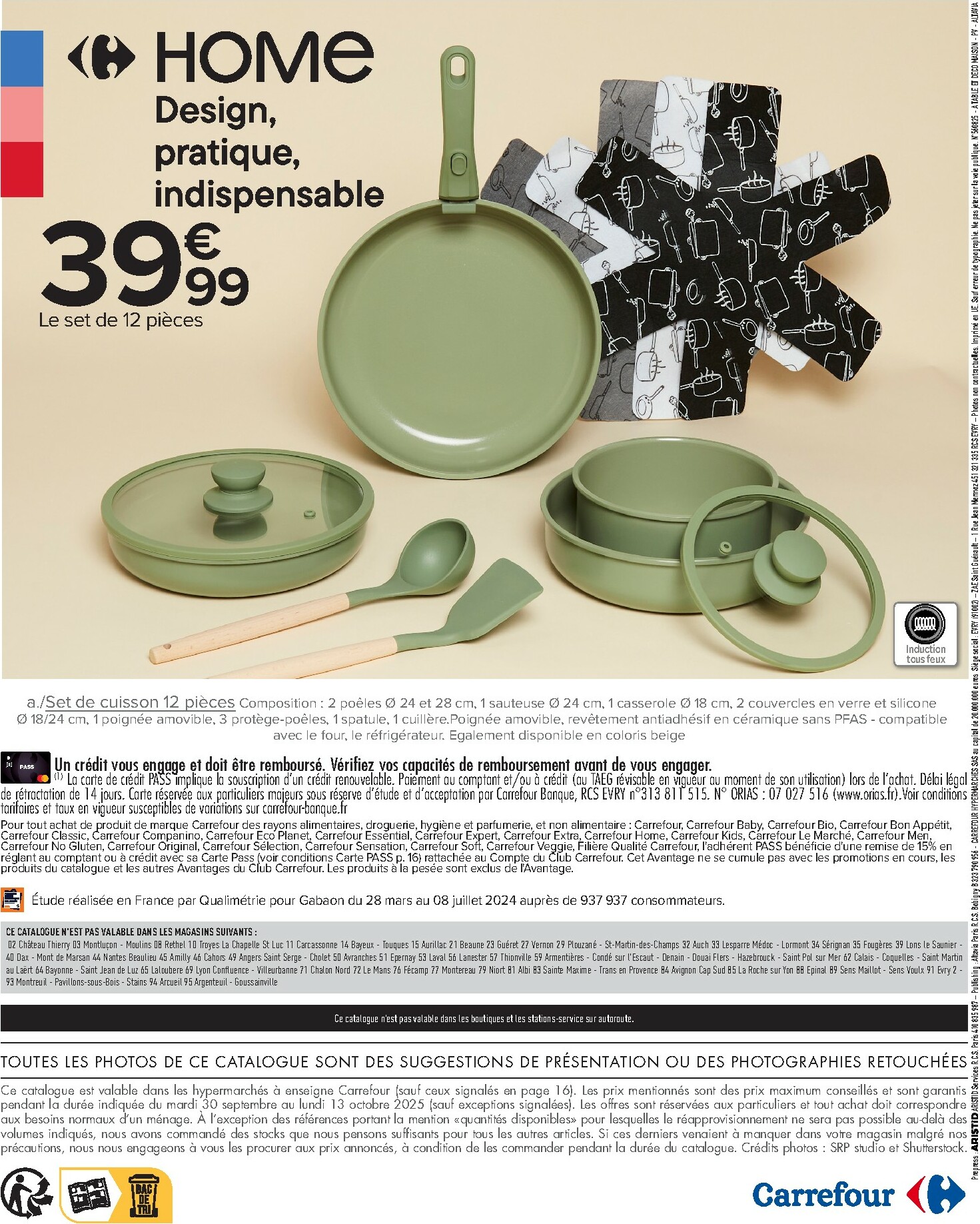 carrefour - Catalogue Carrefour - Des idées deco qui vous ressemblent valable du 30/09 au 13/10 - page: 16