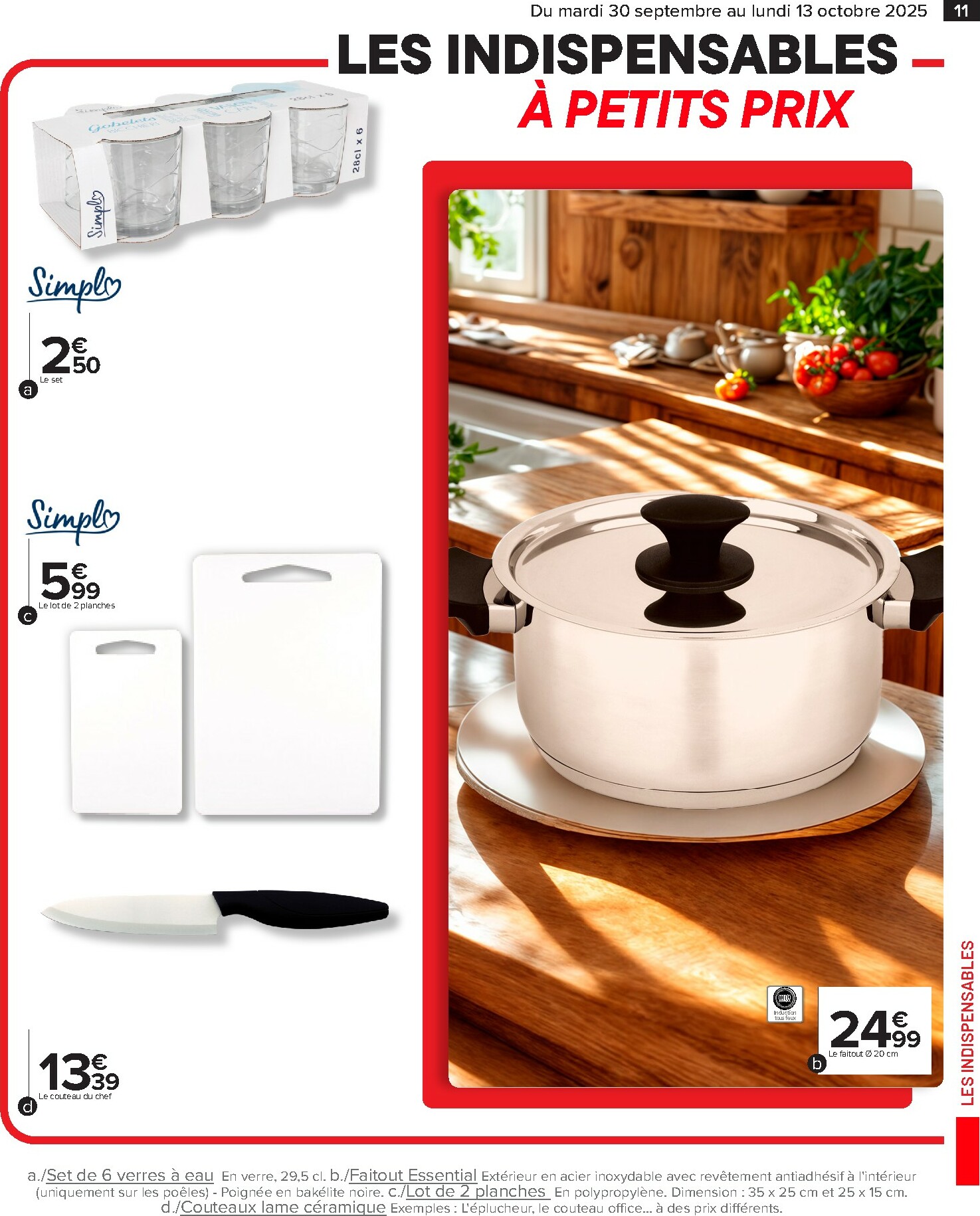 carrefour - Catalogue Carrefour - Des idées deco qui vous ressemblent valable du 30/09 au 13/10 - page: 11