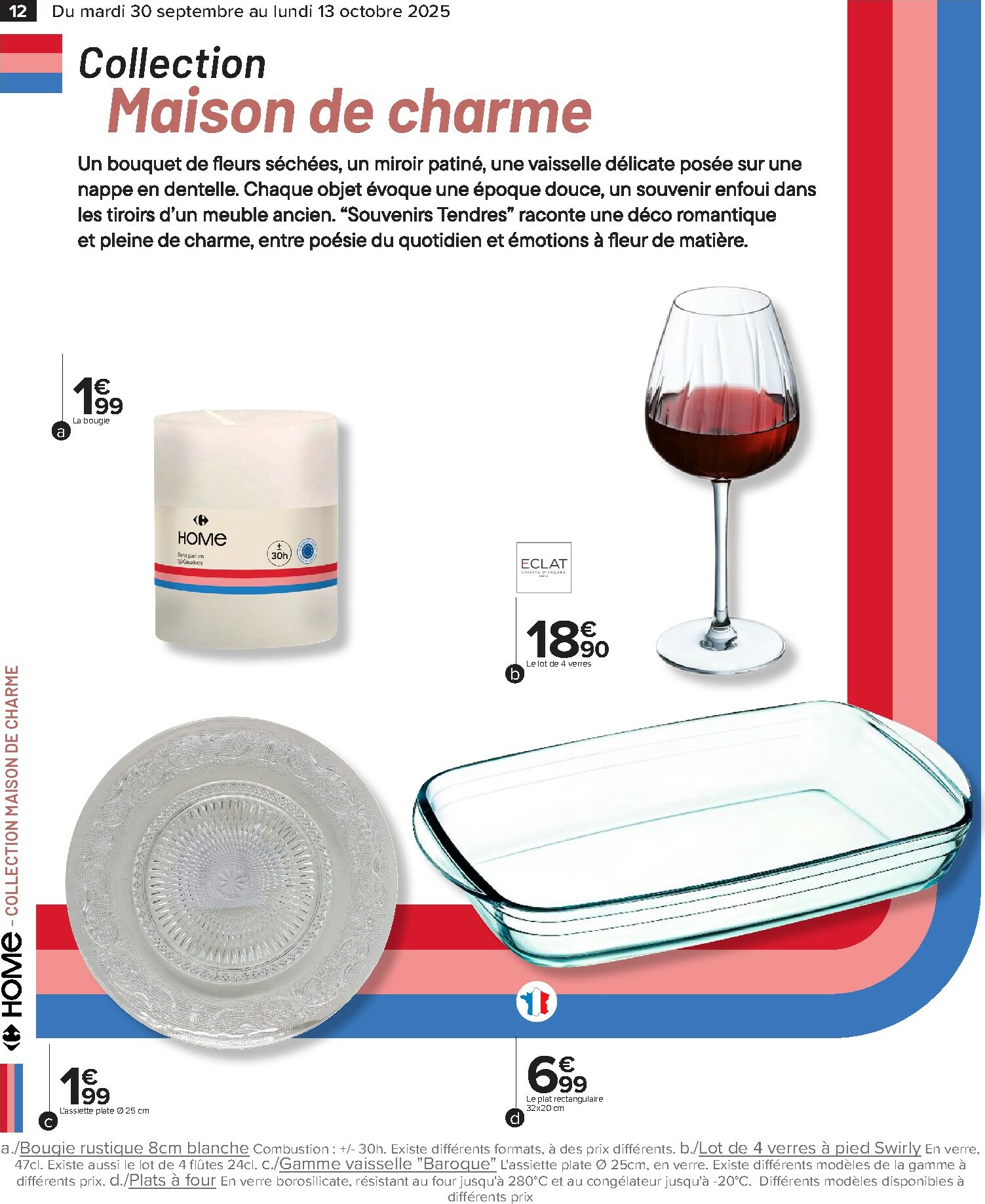 carrefour - Catalogue Carrefour - Des idées deco qui vous ressemblent valable du 30/09 au 13/10 - page: 12