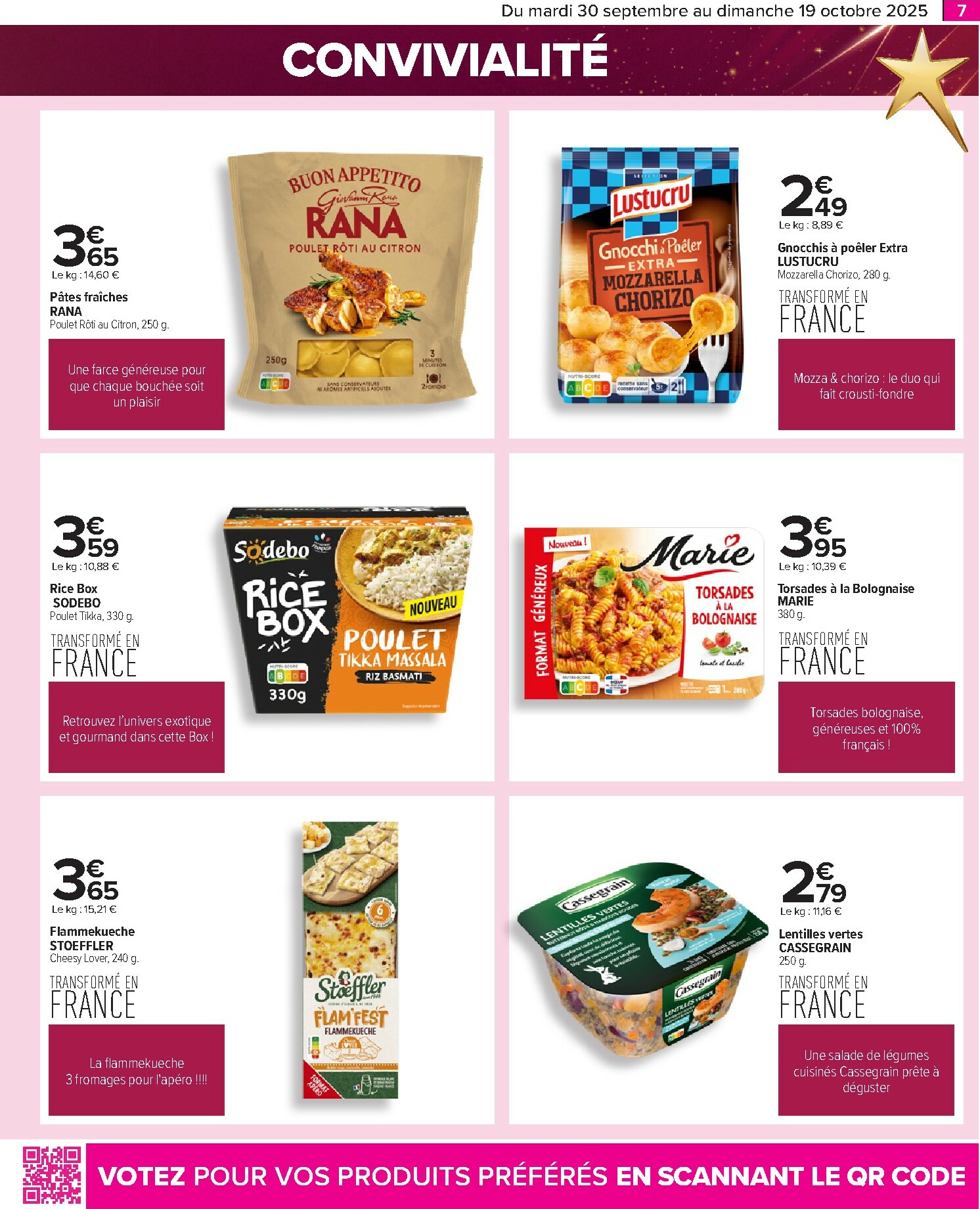 carrefour - Catalogue Carrefour - Le grand prix de l'innovation valable du 30/09 au 19/10 - page: 7