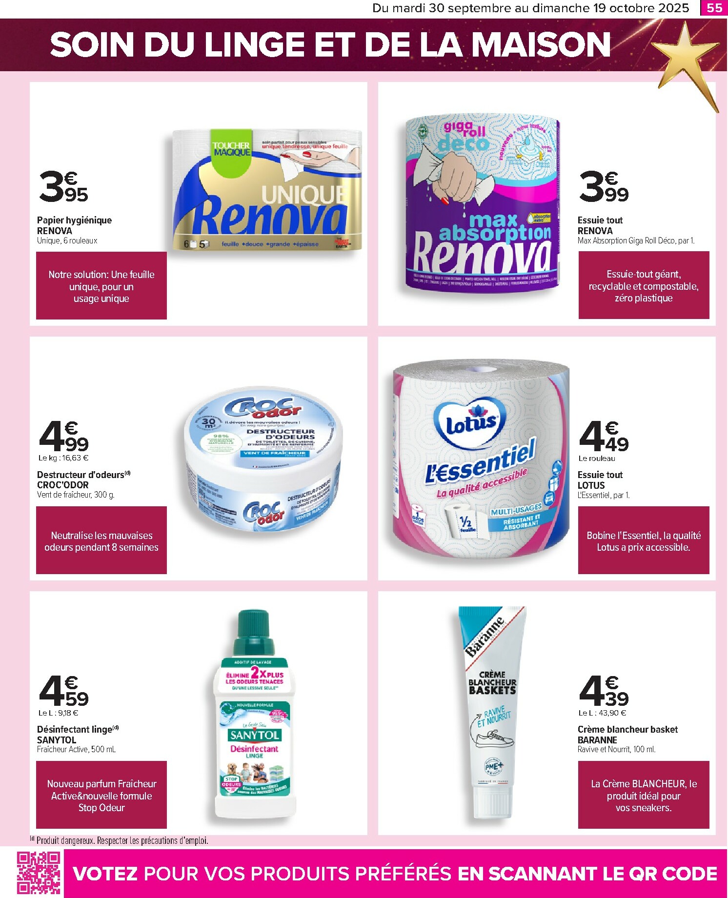 carrefour - Catalogue Carrefour - Le grand prix de l'innovation valable du 30/09 au 19/10 - page: 55