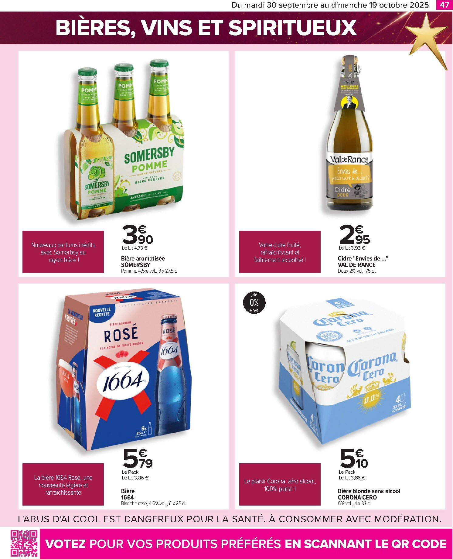 carrefour - Catalogue Carrefour - Le grand prix de l'innovation valable du 30/09 au 19/10 - page: 47