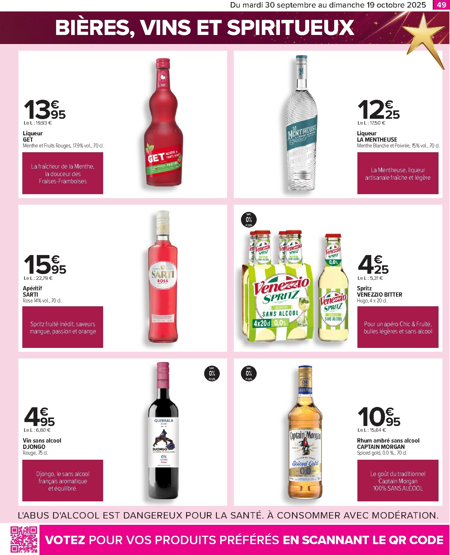 carrefour - Catalogue Carrefour - Le grand prix de l'innovation valable du 30/09 au 19/10 - page: 49