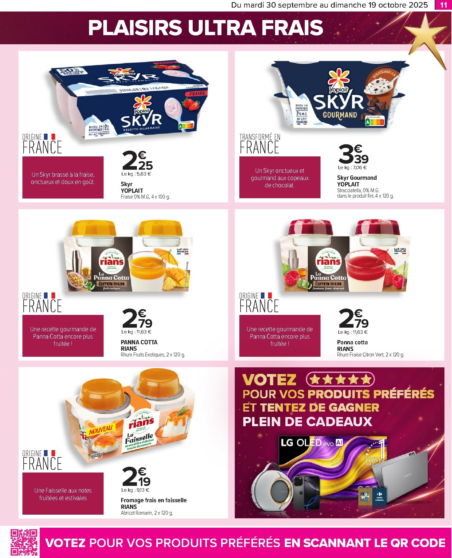 carrefour - Catalogue Carrefour - Le grand prix de l'innovation valable du 30/09 au 19/10 - page: 11