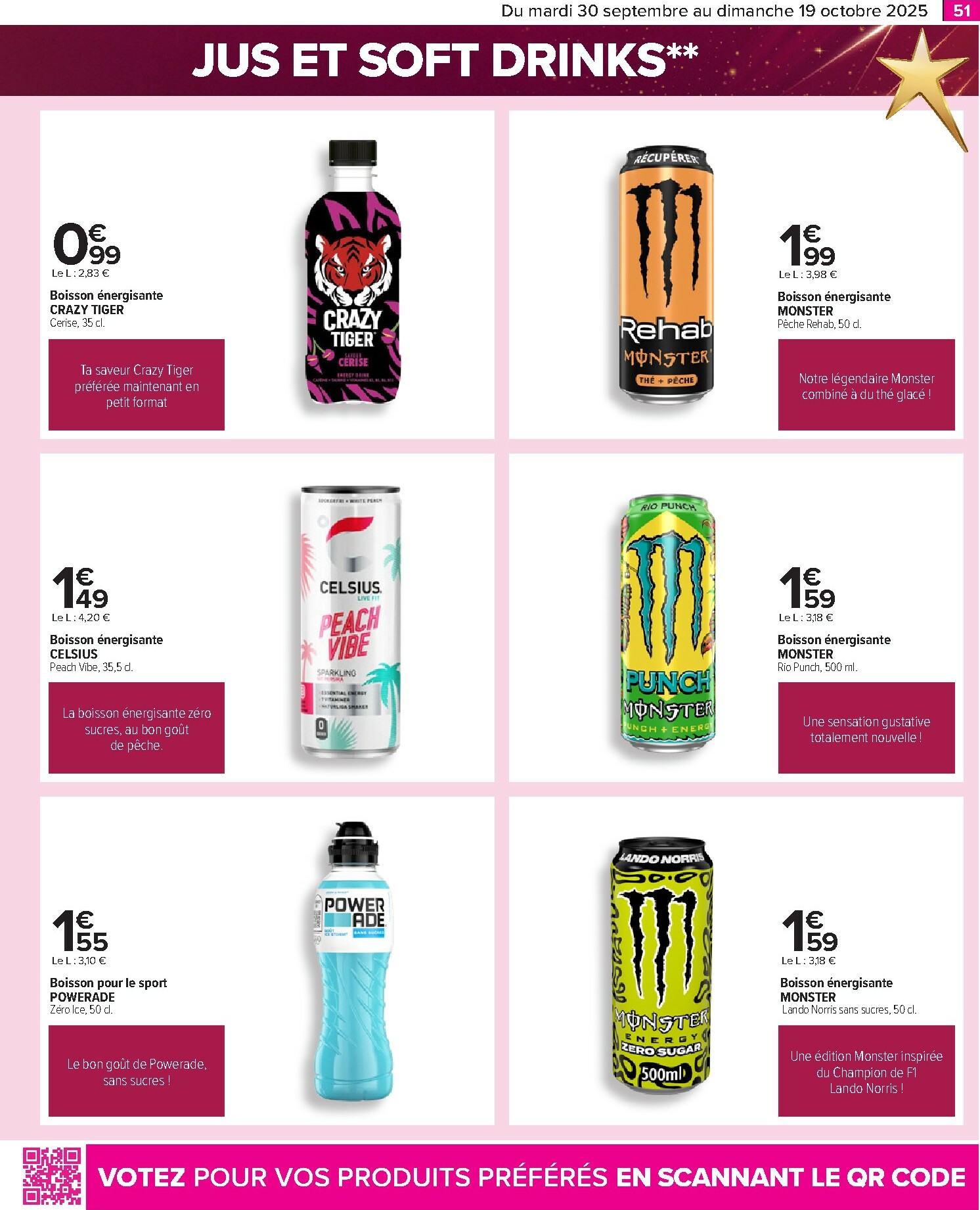 carrefour - Catalogue Carrefour - Le grand prix de l'innovation valable du 30/09 au 19/10 - page: 51
