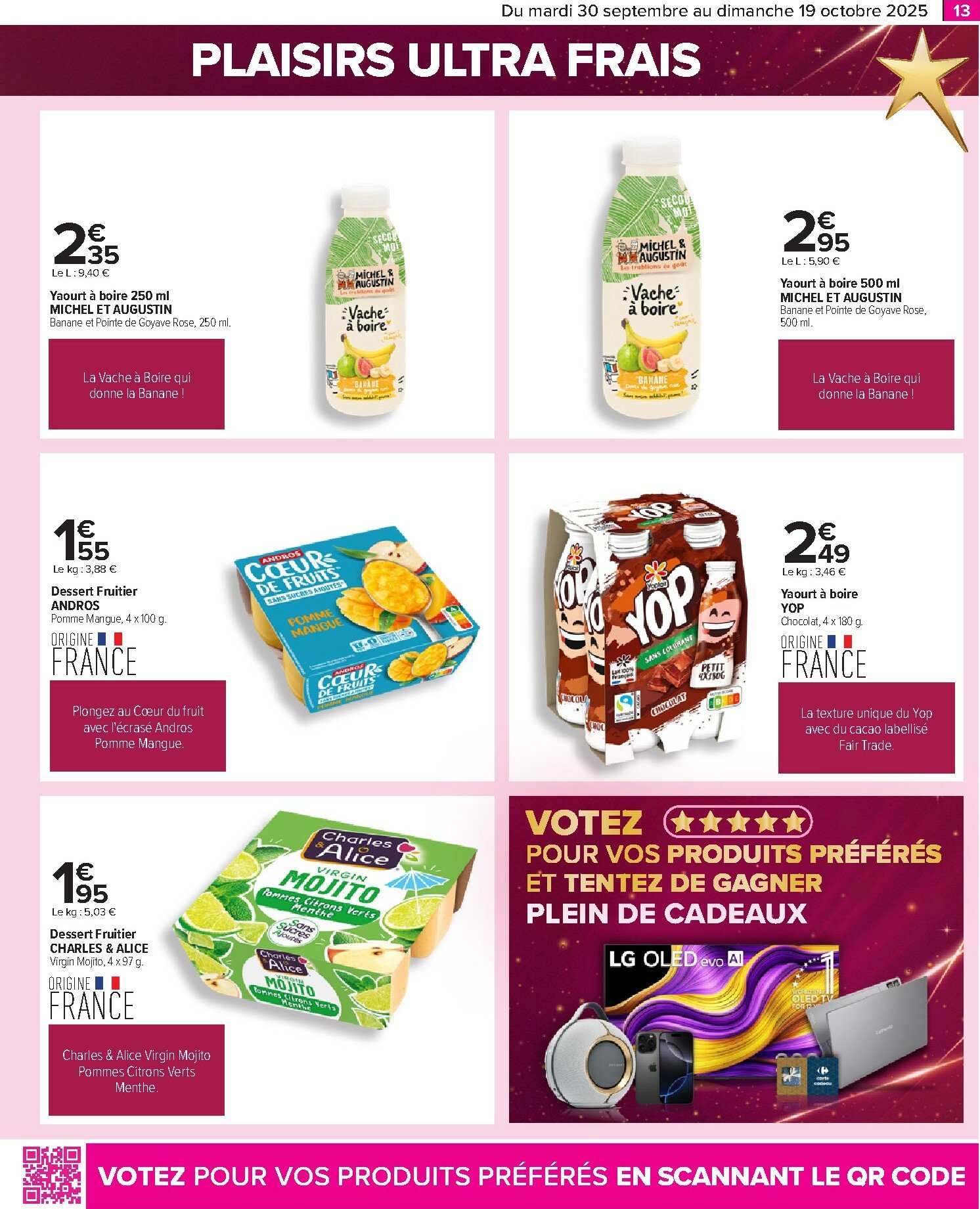 carrefour - Catalogue Carrefour - Le grand prix de l'innovation valable du 30/09 au 19/10 - page: 13