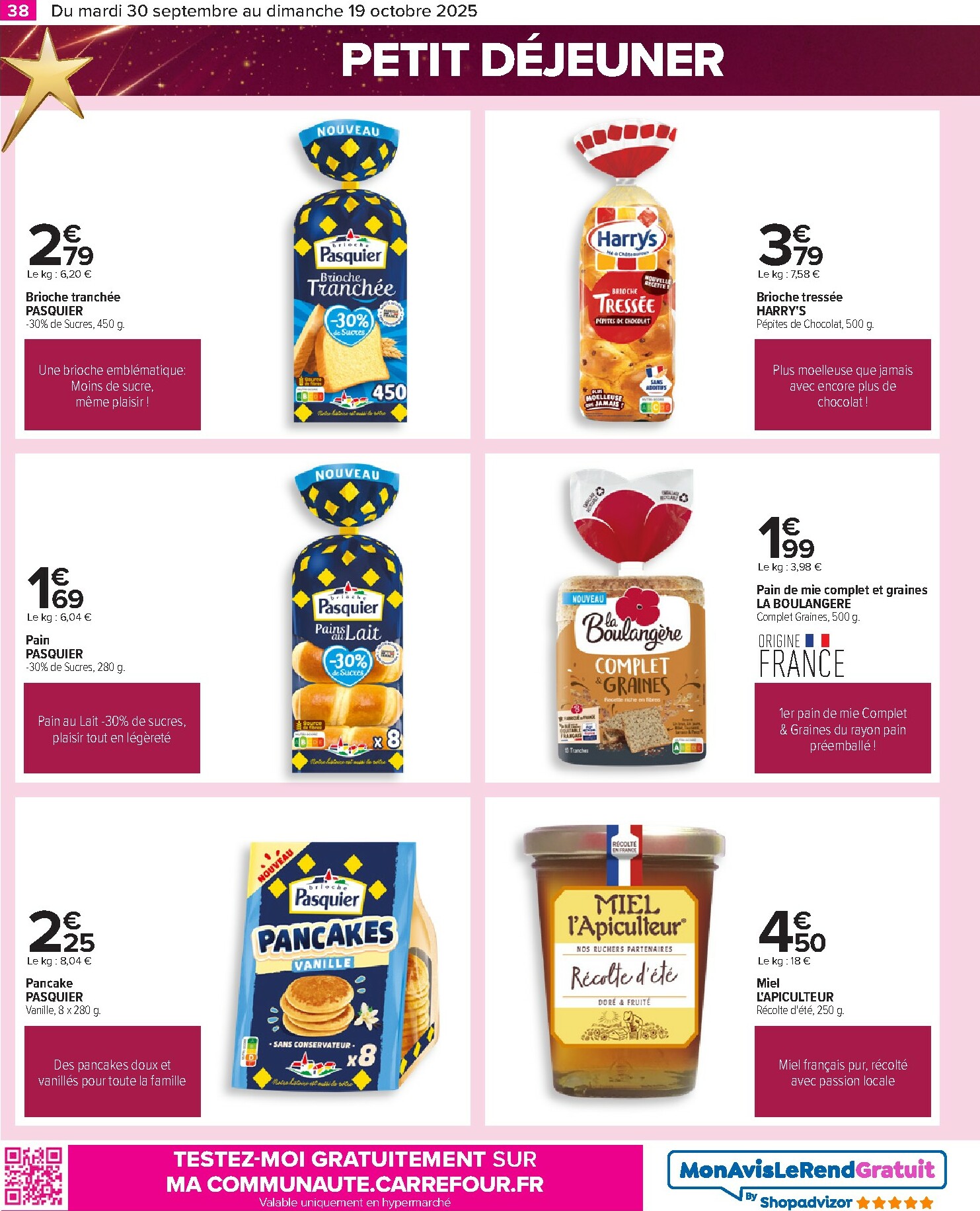 carrefour - Catalogue Carrefour - Le grand prix de l'innovation valable du 30/09 au 19/10 - page: 38