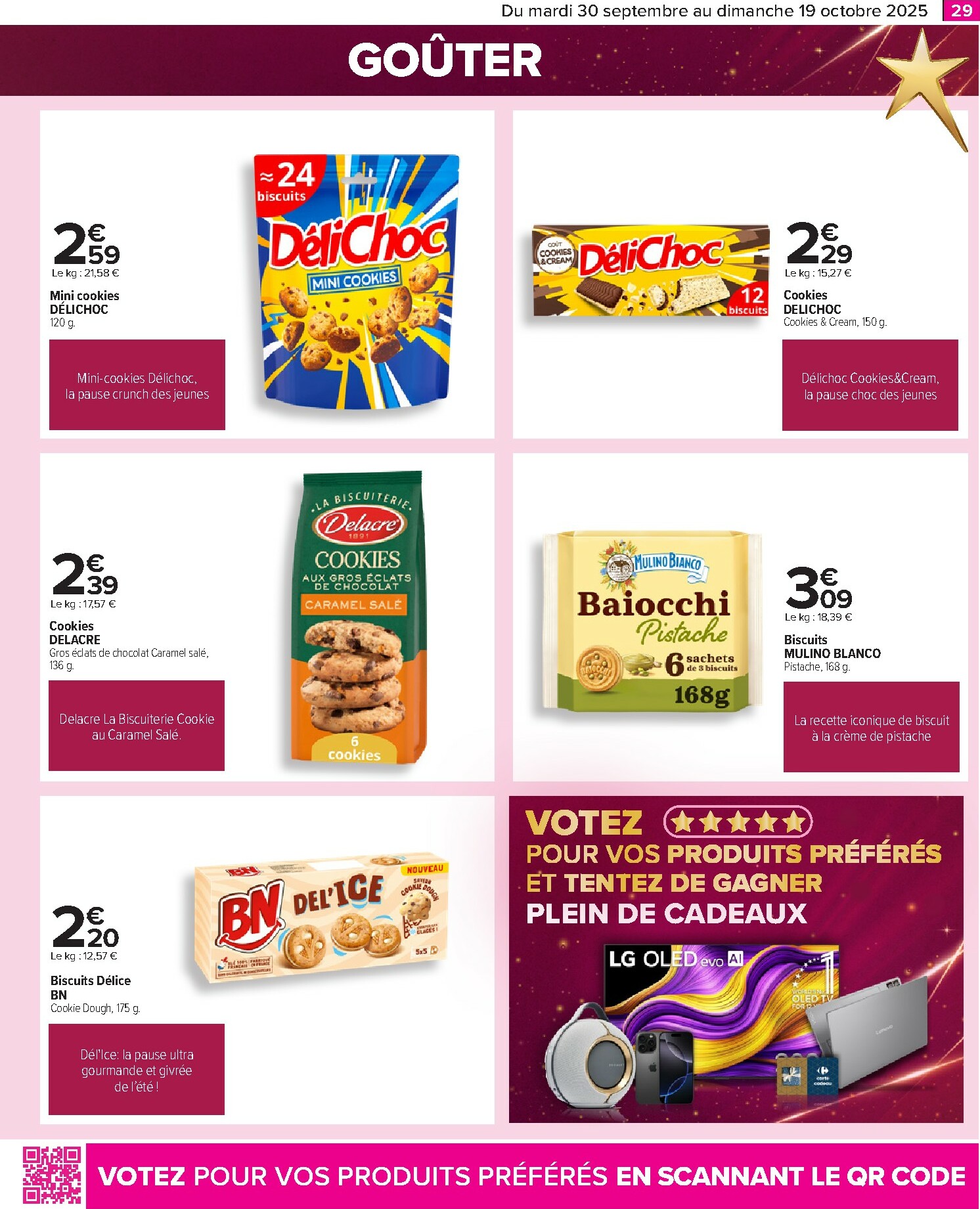 carrefour - Catalogue Carrefour - Le grand prix de l'innovation valable du 30/09 au 19/10 - page: 29