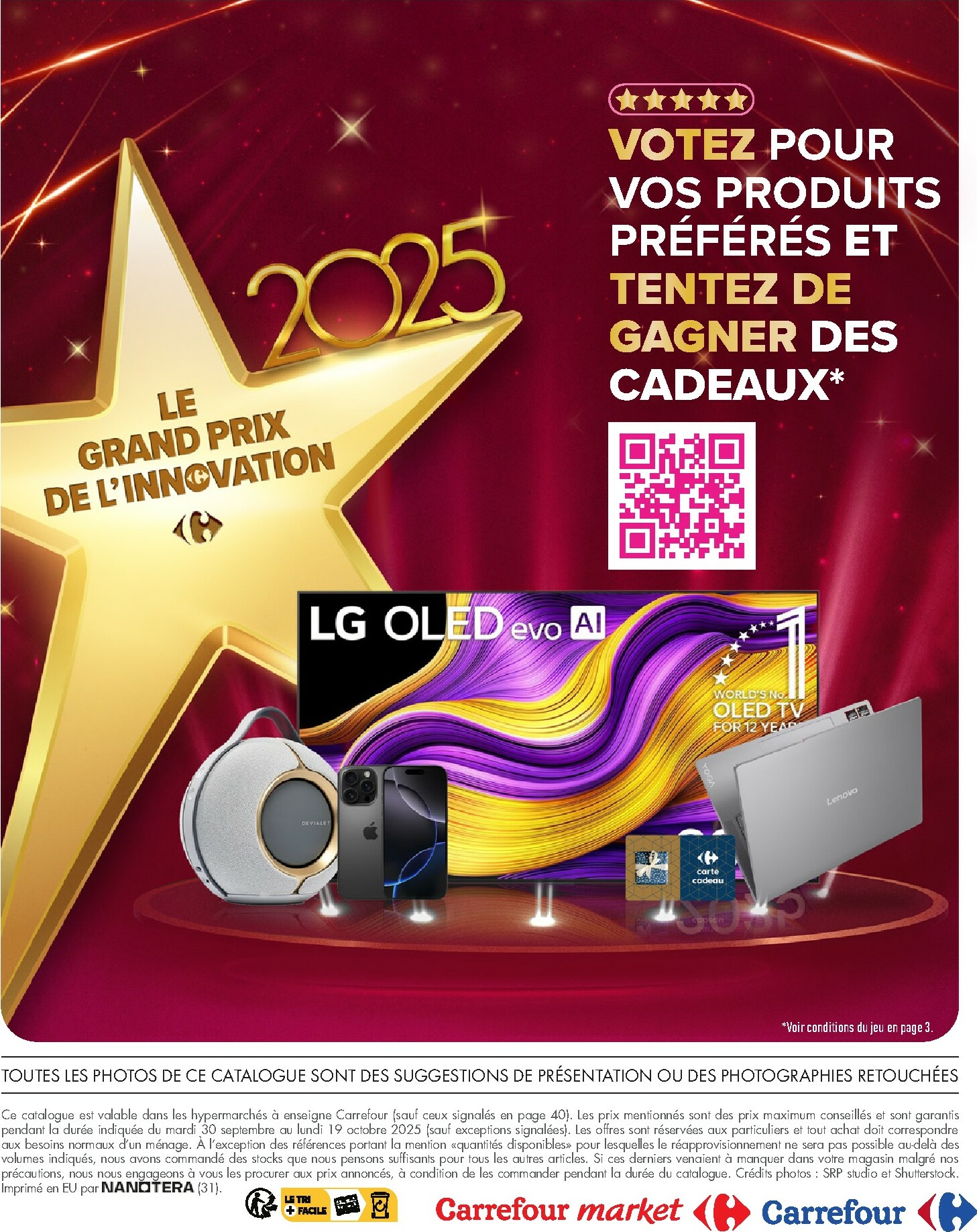carrefour - Catalogue Carrefour - Le grand prix de l'innovation valable du 30/09 au 19/10 - page: 64