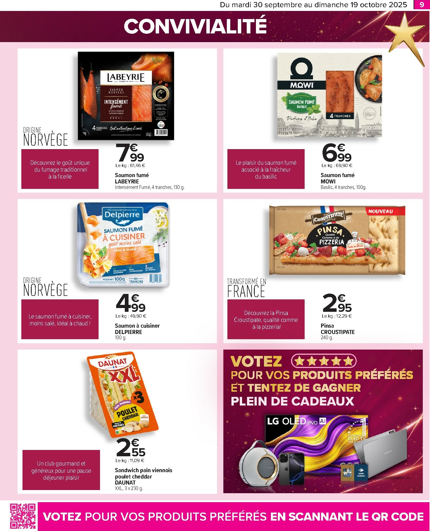 carrefour - Catalogue Carrefour - Le grand prix de l'innovation valable du 30/09 au 19/10 - page: 9