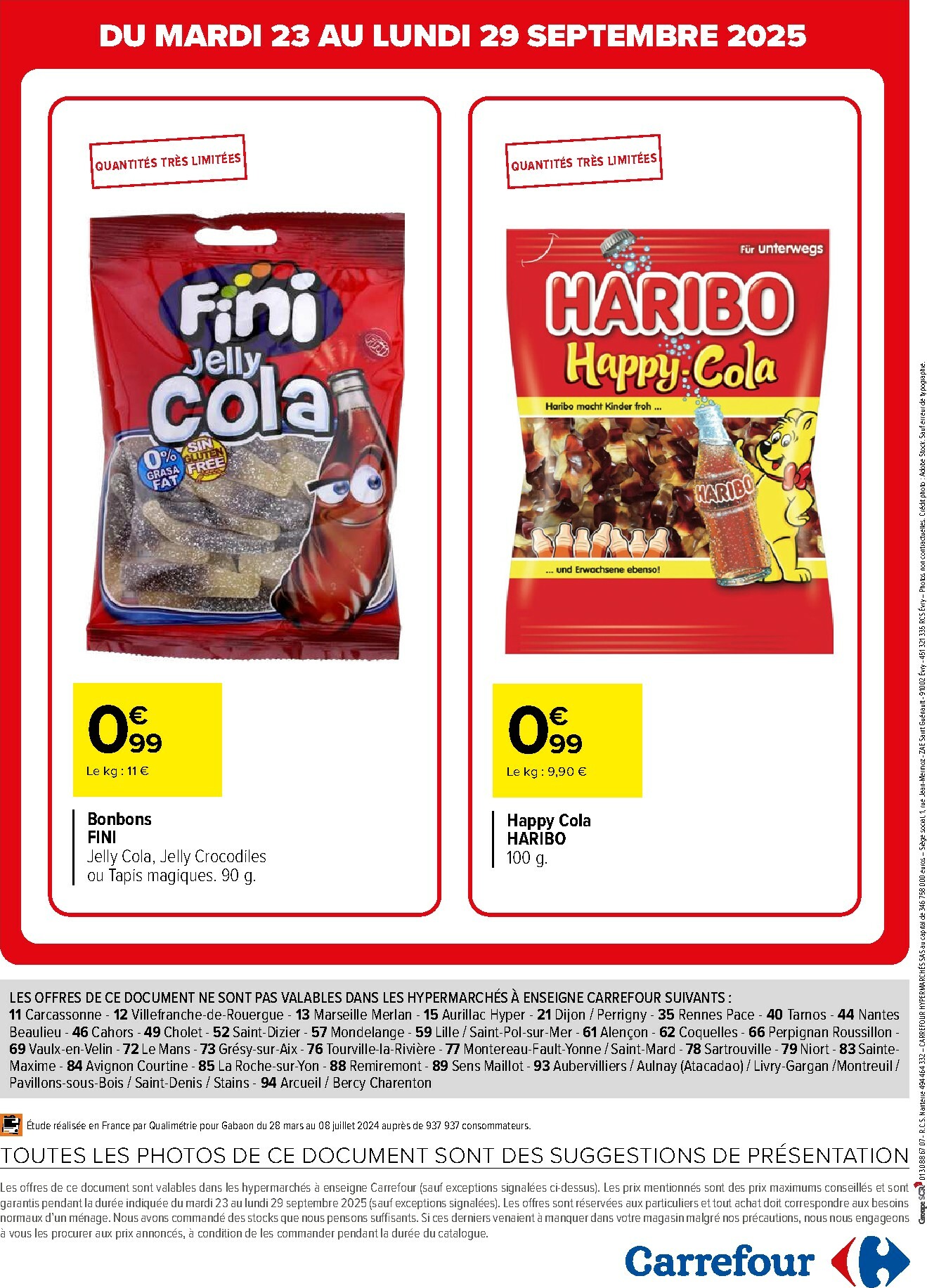 carrefour - Catalogue Carrefour - Vos petits prix du moment valable du 23/09 au 29/09 - page: 6