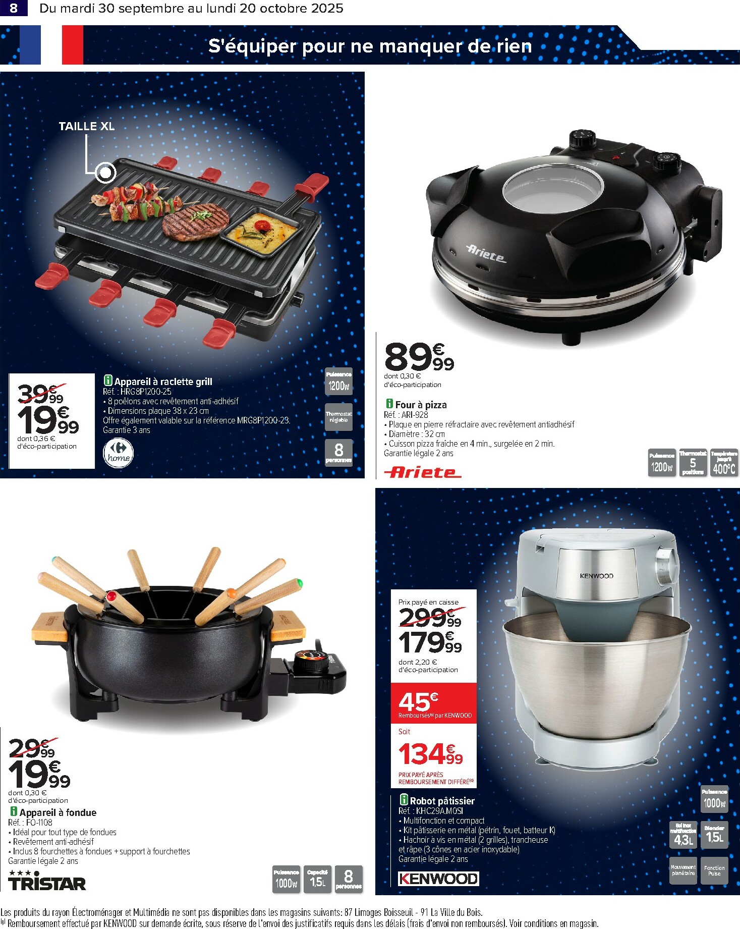 carrefour - Catalogue Carrefour - French days faites entrer les bonnes affaires valable du 30/09 au 20/10 - page: 10