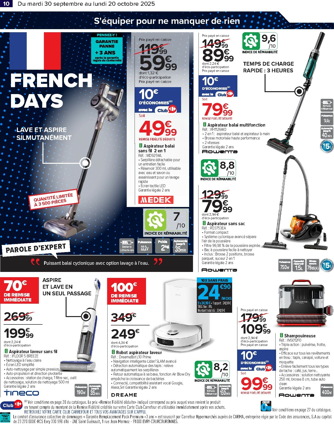 carrefour - Catalogue Carrefour - French days faites entrer les bonnes affaires valable du 30/09 au 20/10 - page: 12