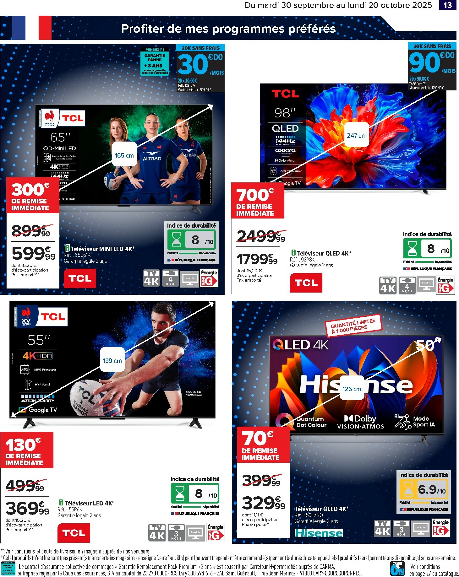 carrefour - Catalogue Carrefour - French days faites entrer les bonnes affaires valable du 30/09 au 20/10 - page: 15