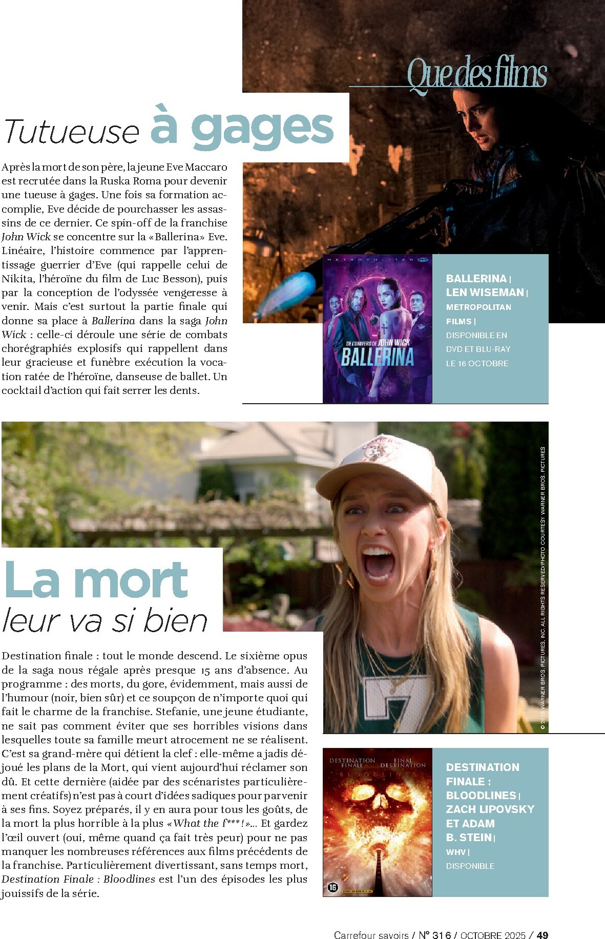 carrefour - Catalogue Carrefour - A Chacun Sa Culture valable du 01/10 au 31/10 - page: 49 carrefour - Catalogue Carrefour - A Chacun Sa Culture valable du 01/10 au 31/10 - page: 49