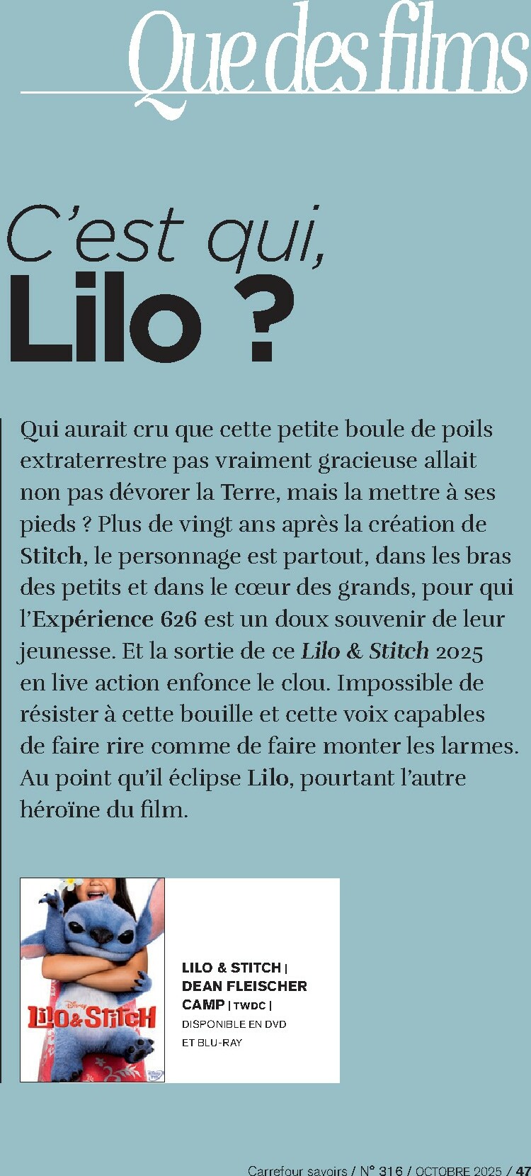 carrefour - Catalogue Carrefour - A Chacun Sa Culture valable du 01/10 au 31/10 - page: 47 carrefour - Catalogue Carrefour - A Chacun Sa Culture valable du 01/10 au 31/10 - page: 47
