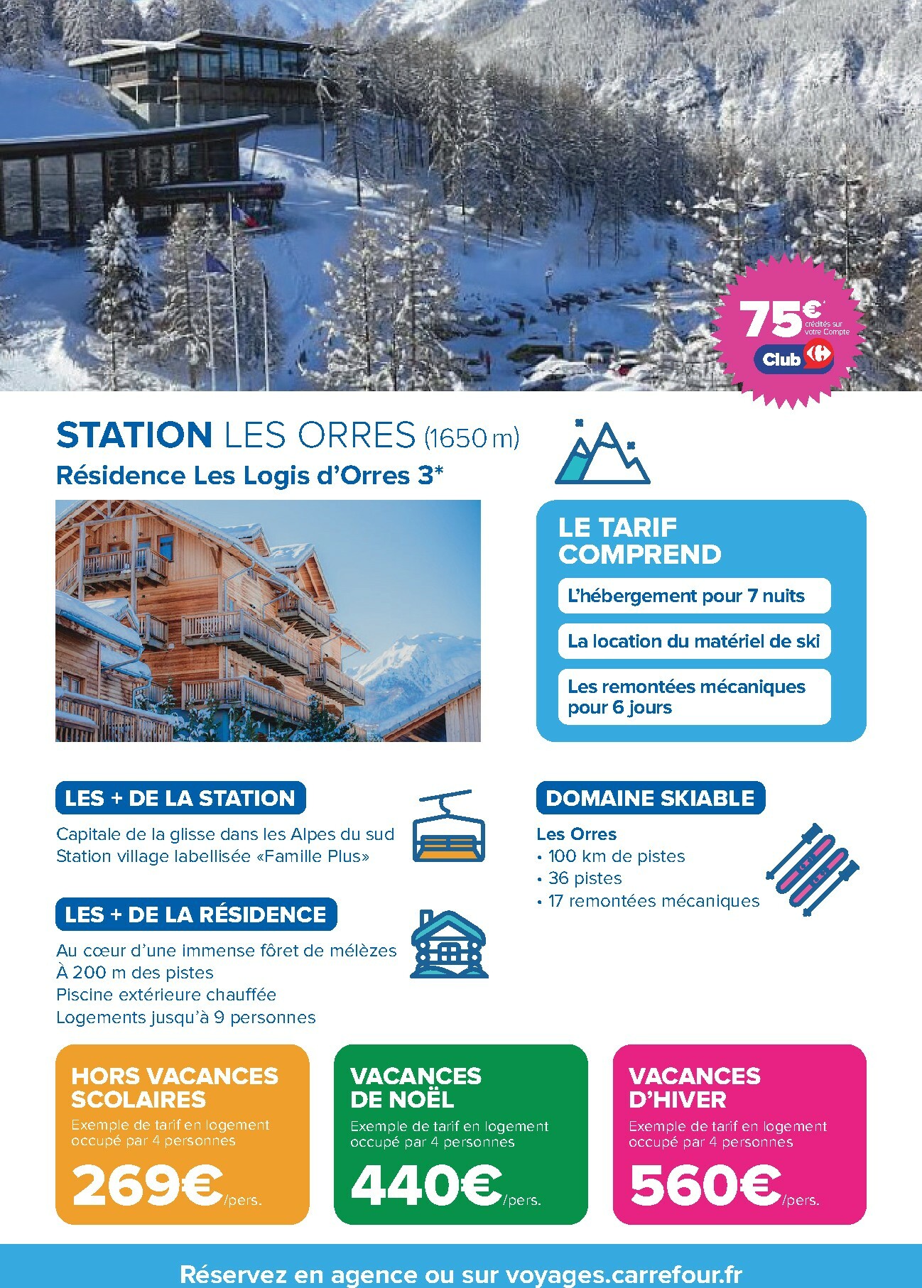 carrefour - Catalogue Carrefour voyagez - Ski valable du 29/09 au 02/11 - page: 8