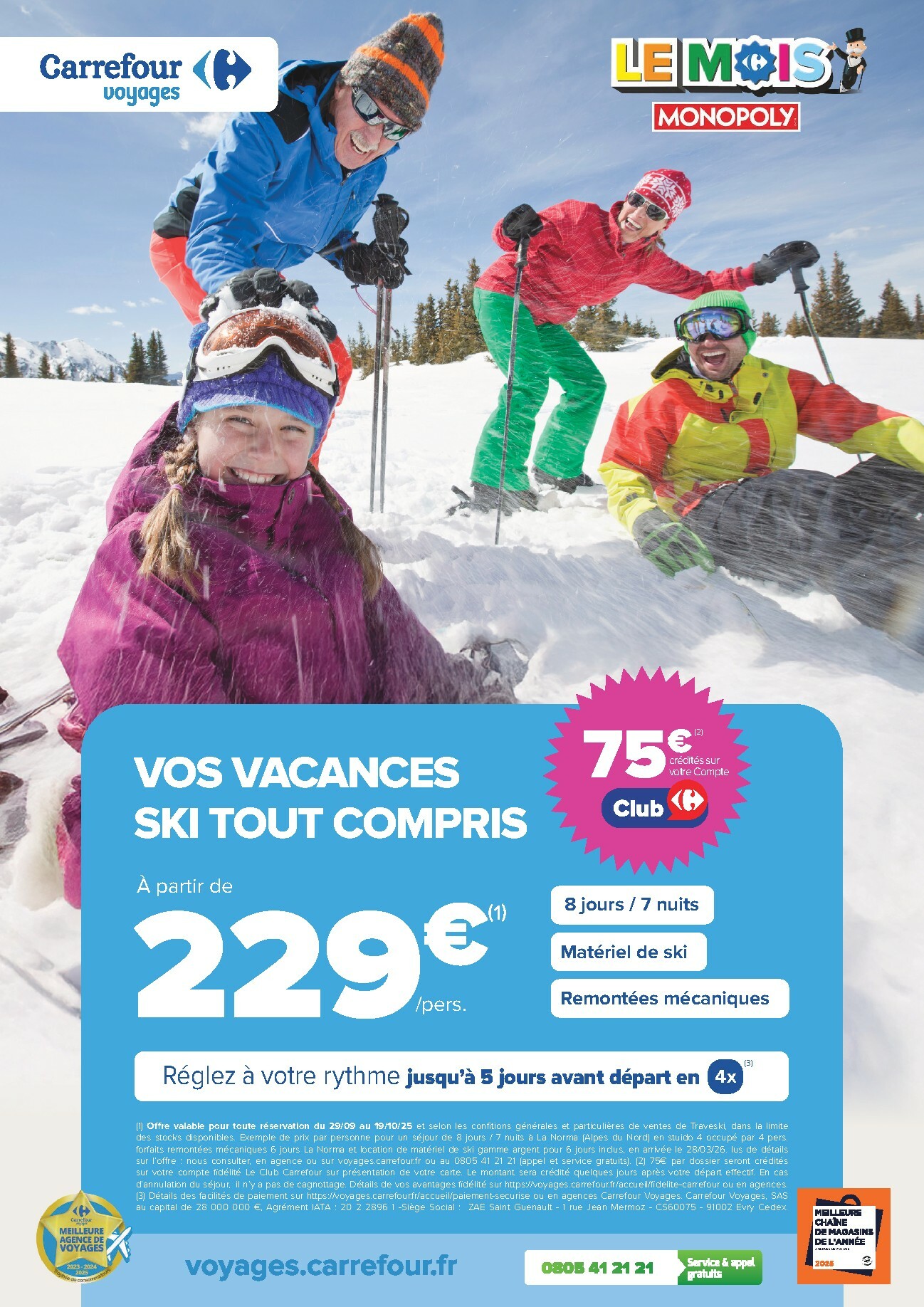 carrefour - Catalogue Carrefour voyagez - Ski valable du 29/09 au 02/11 - page: 10