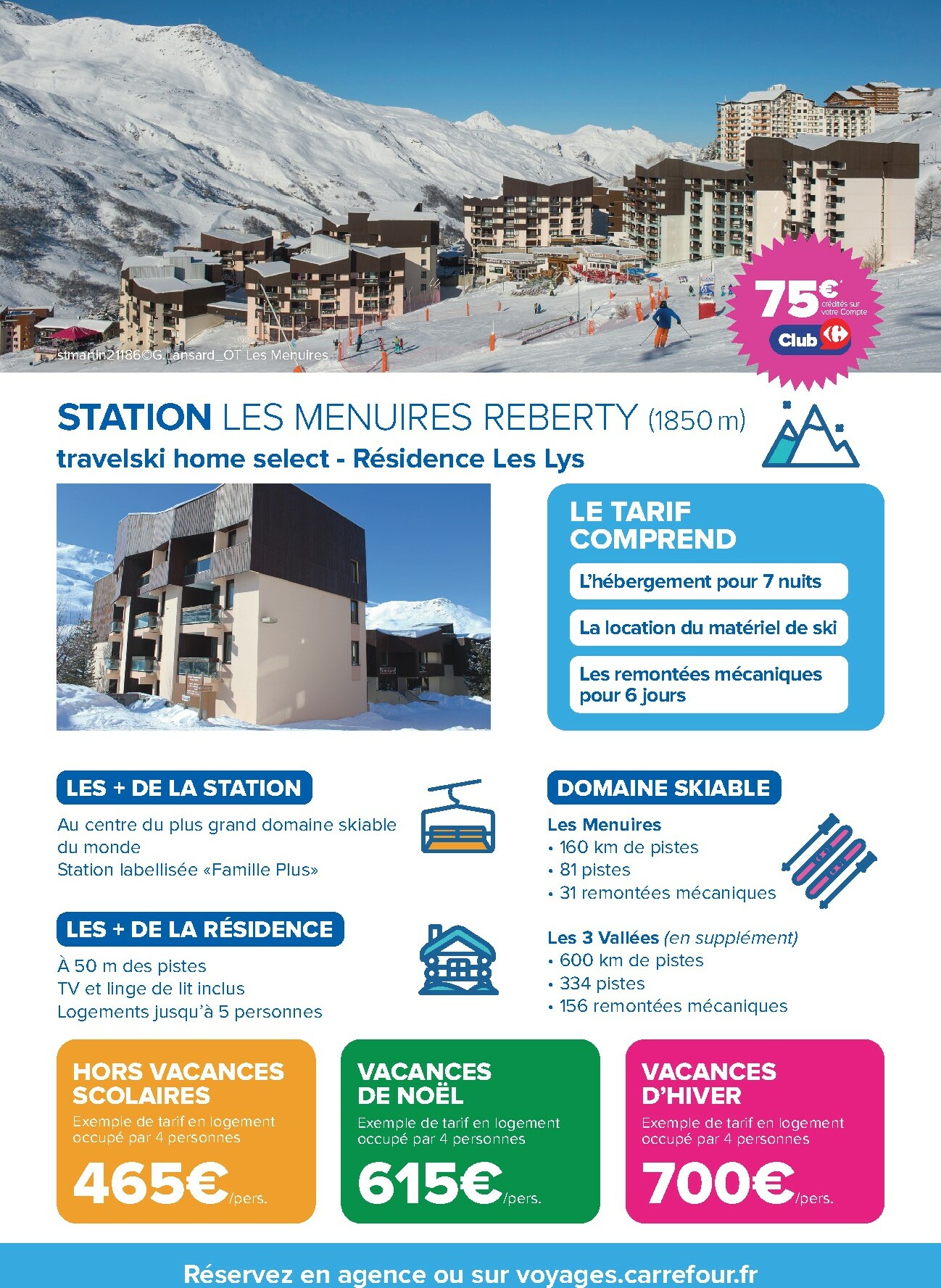 carrefour - Catalogue Carrefour voyagez - Ski valable du 29/09 au 02/11 - page: 3