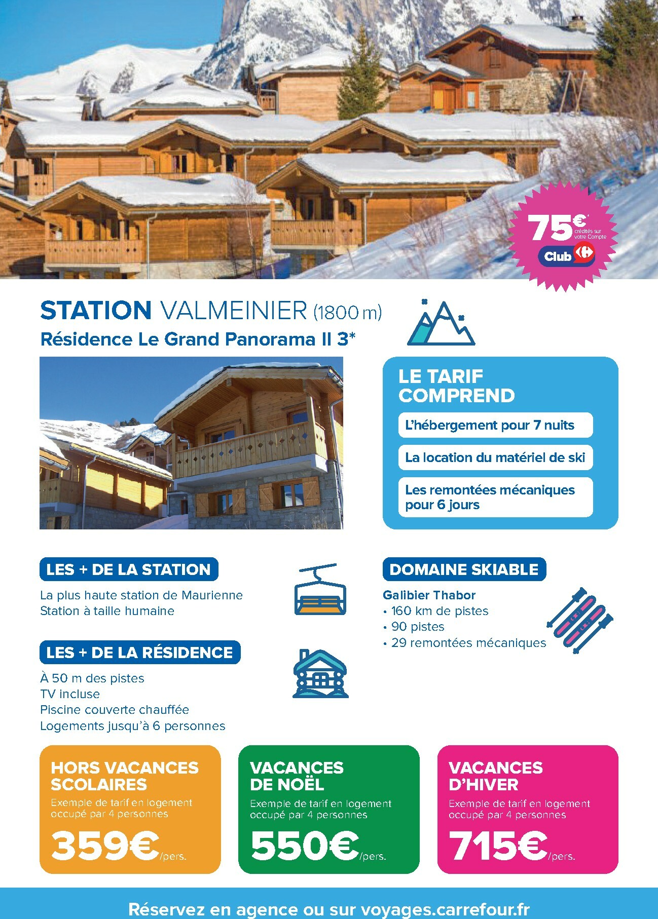 carrefour - Catalogue Carrefour voyagez - Ski valable du 29/09 au 02/11 - page: 4