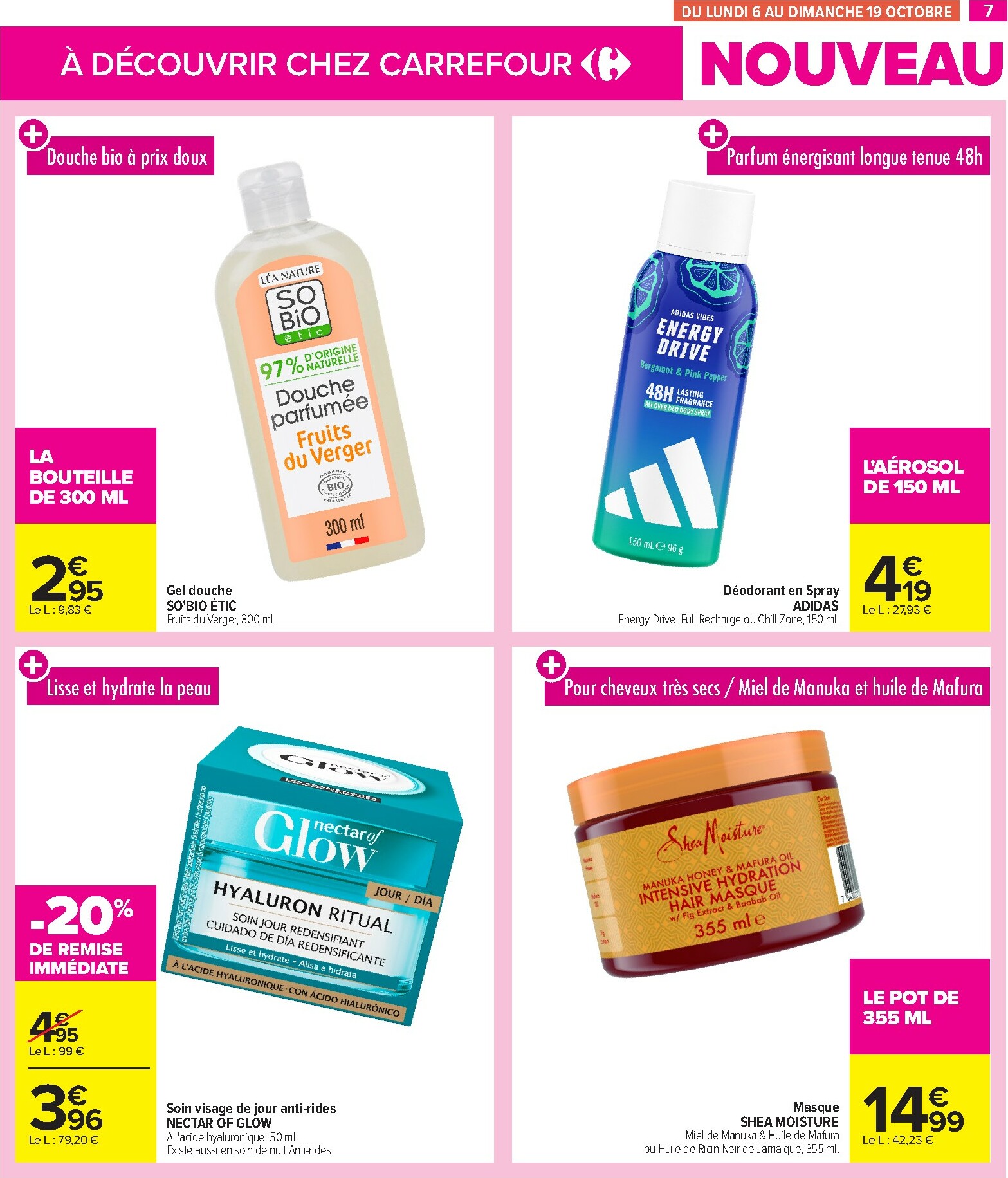 carrefour - Catalogue Carrefour - Les Nouveautés Votre Sélection À Ne Pas Manquer ! valable du 06/10 au 02/11 - page: 7