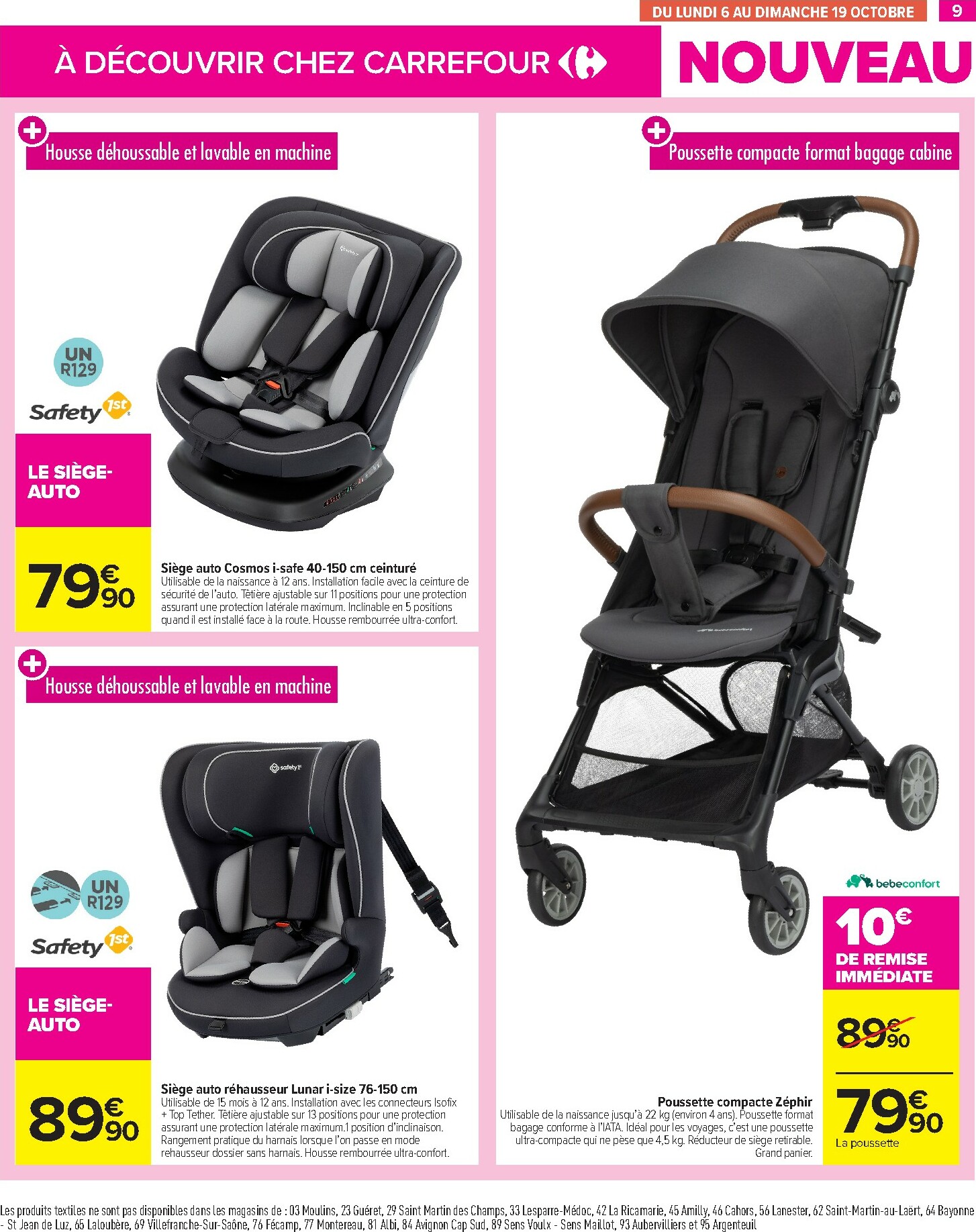 carrefour - Catalogue Carrefour - Les Nouveautés Votre Sélection À Ne Pas Manquer ! valable du 06/10 au 02/11 - page: 9
