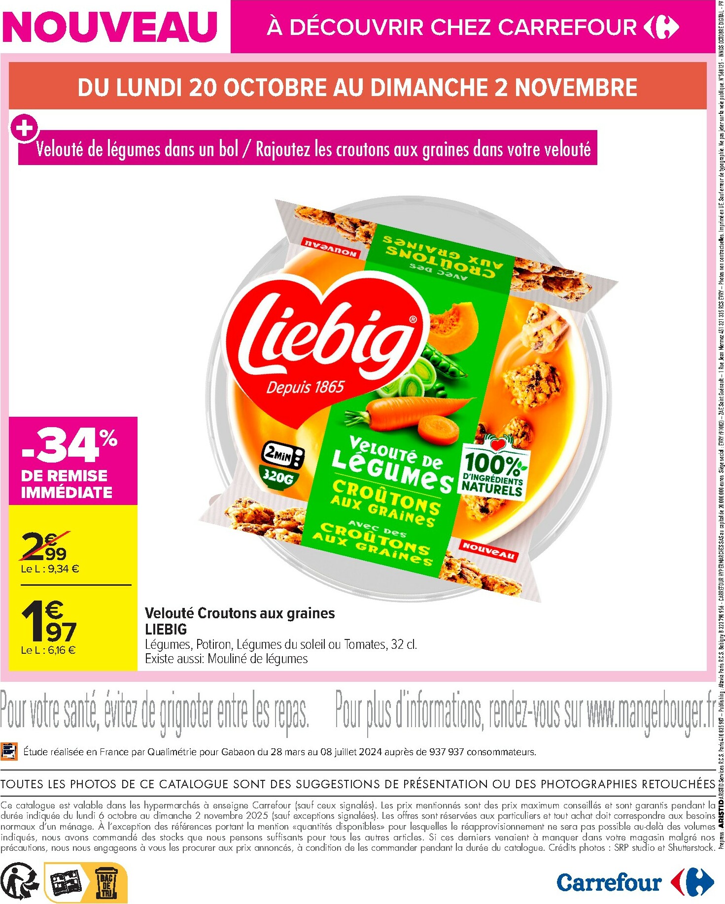 carrefour - Catalogue Carrefour - Les Nouveautés Votre Sélection À Ne Pas Manquer ! valable du 06/10 au 02/11 - page: 14