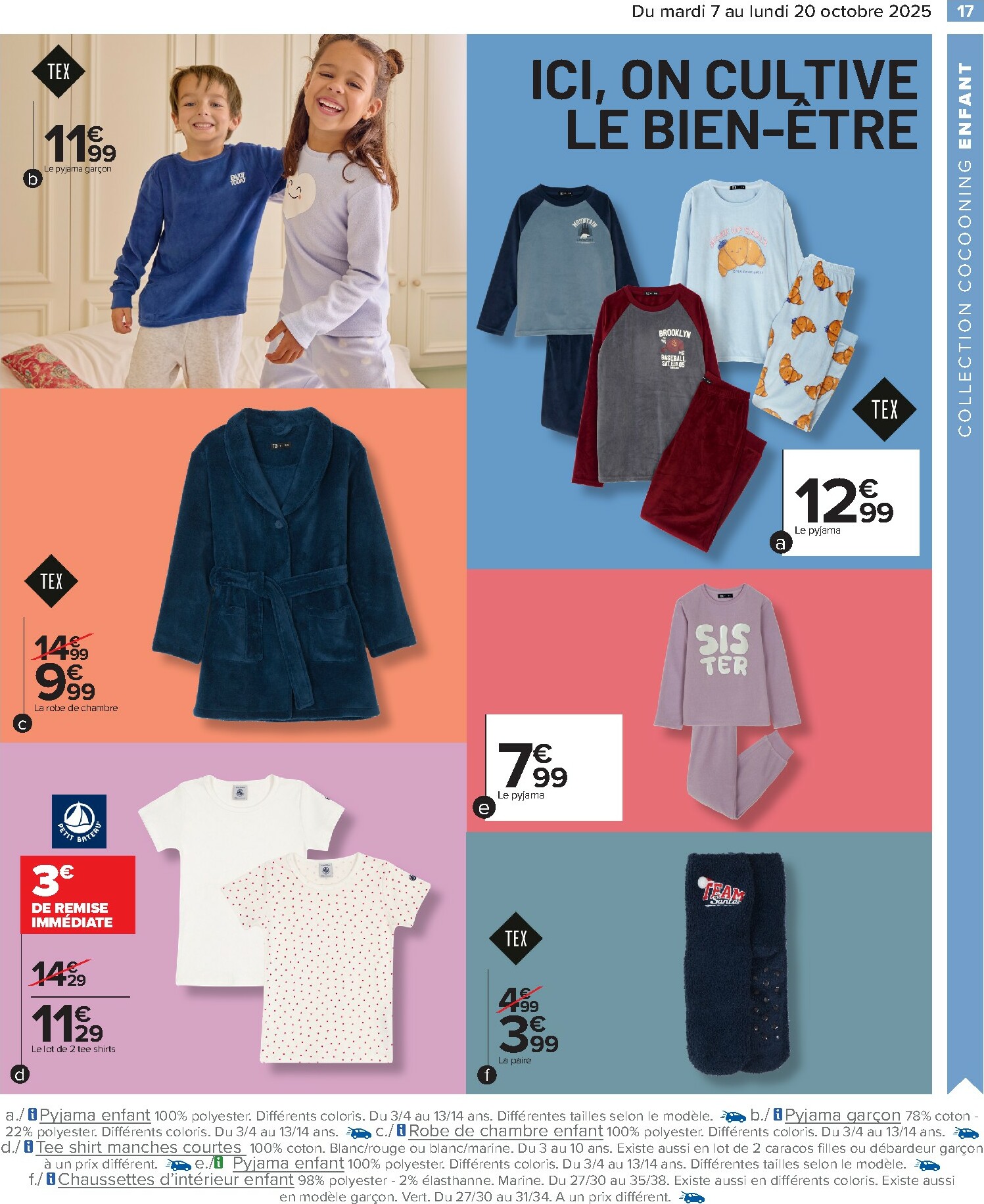 carrefour - Catalogue Carrefour - Textile valable du 07/10 au 20/10 - page: 19