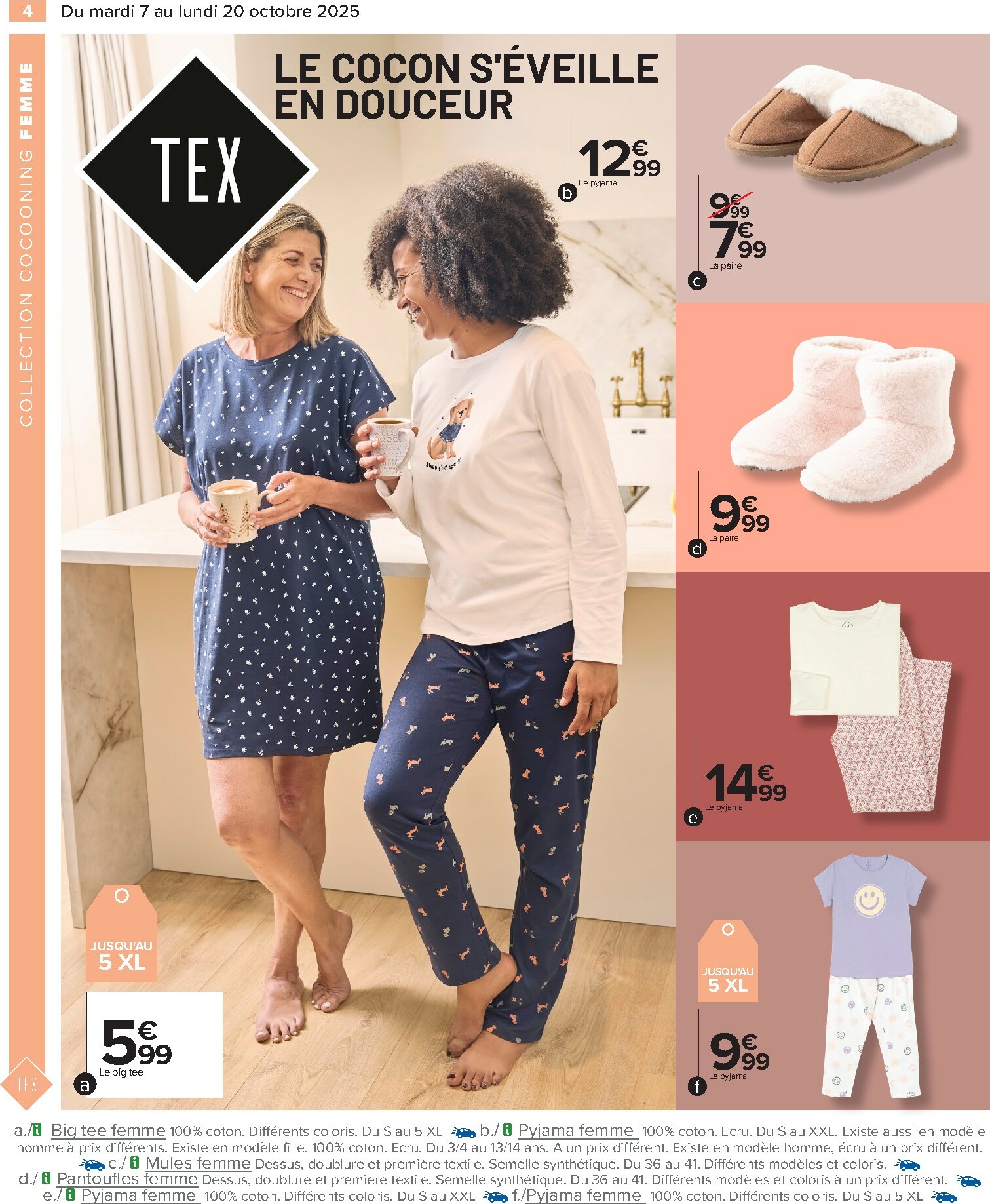 carrefour - Catalogue Carrefour - Textile valable du 07/10 au 20/10 - page: 6