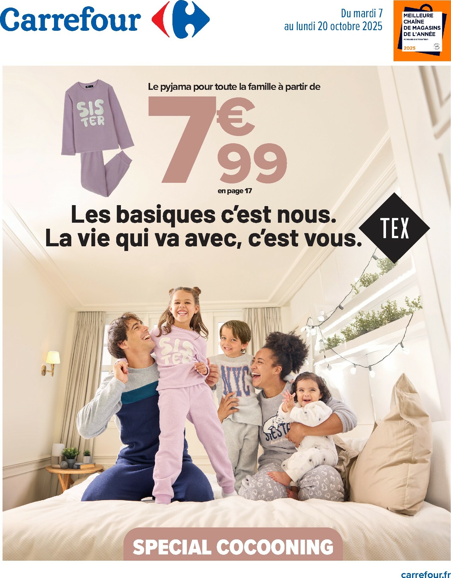 carrefour - Catalogue Carrefour - Textile valable du 07/10 au 20/10