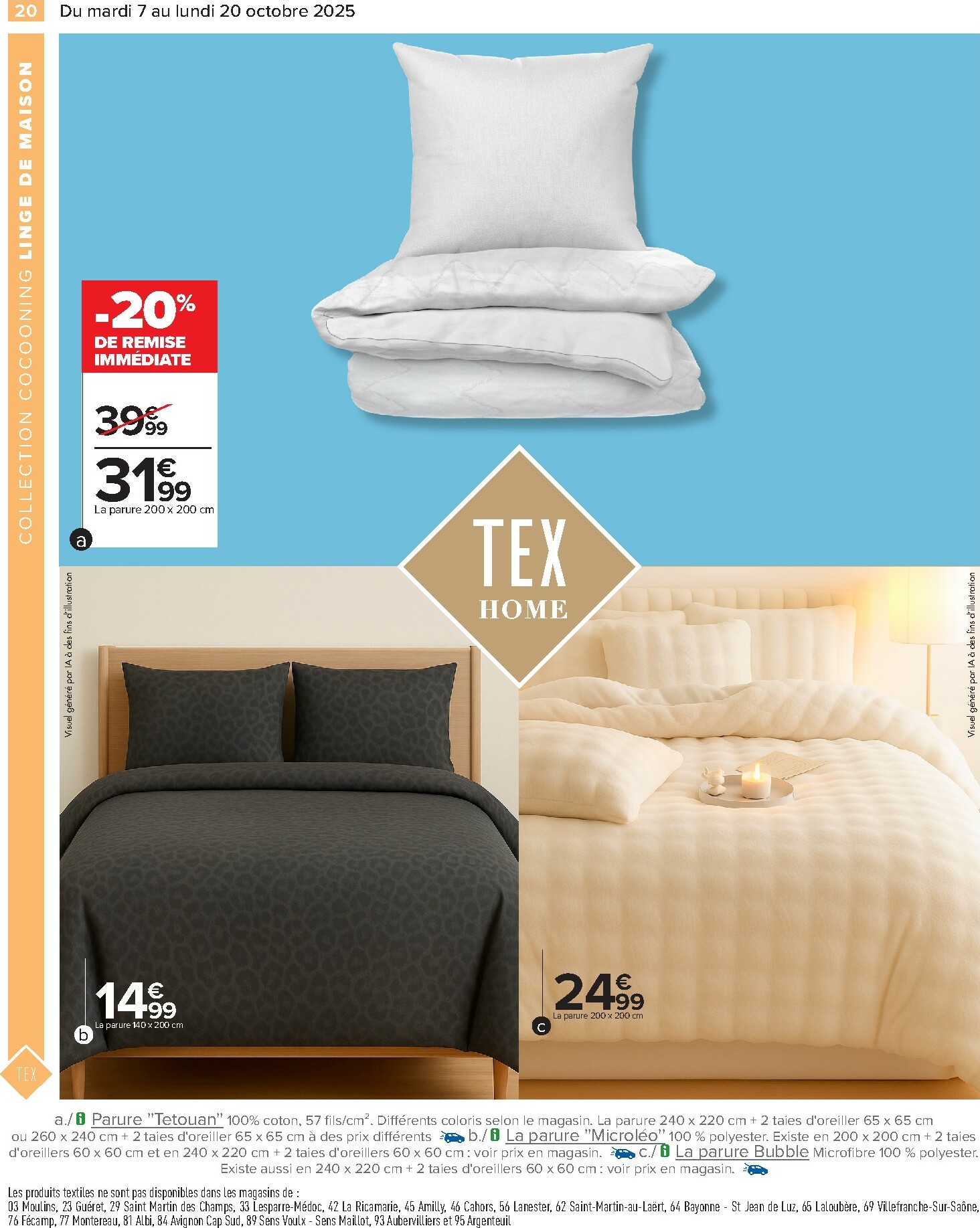 carrefour - Catalogue Carrefour - Textile valable du 07/10 au 20/10 - page: 22