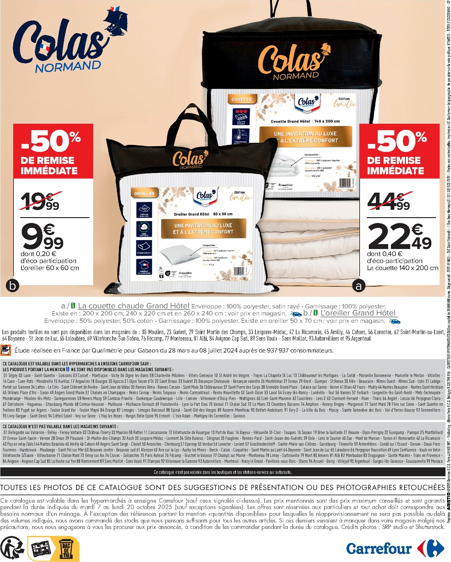 carrefour - Catalogue Carrefour - Textile valable du 07/10 au 20/10 - page: 2