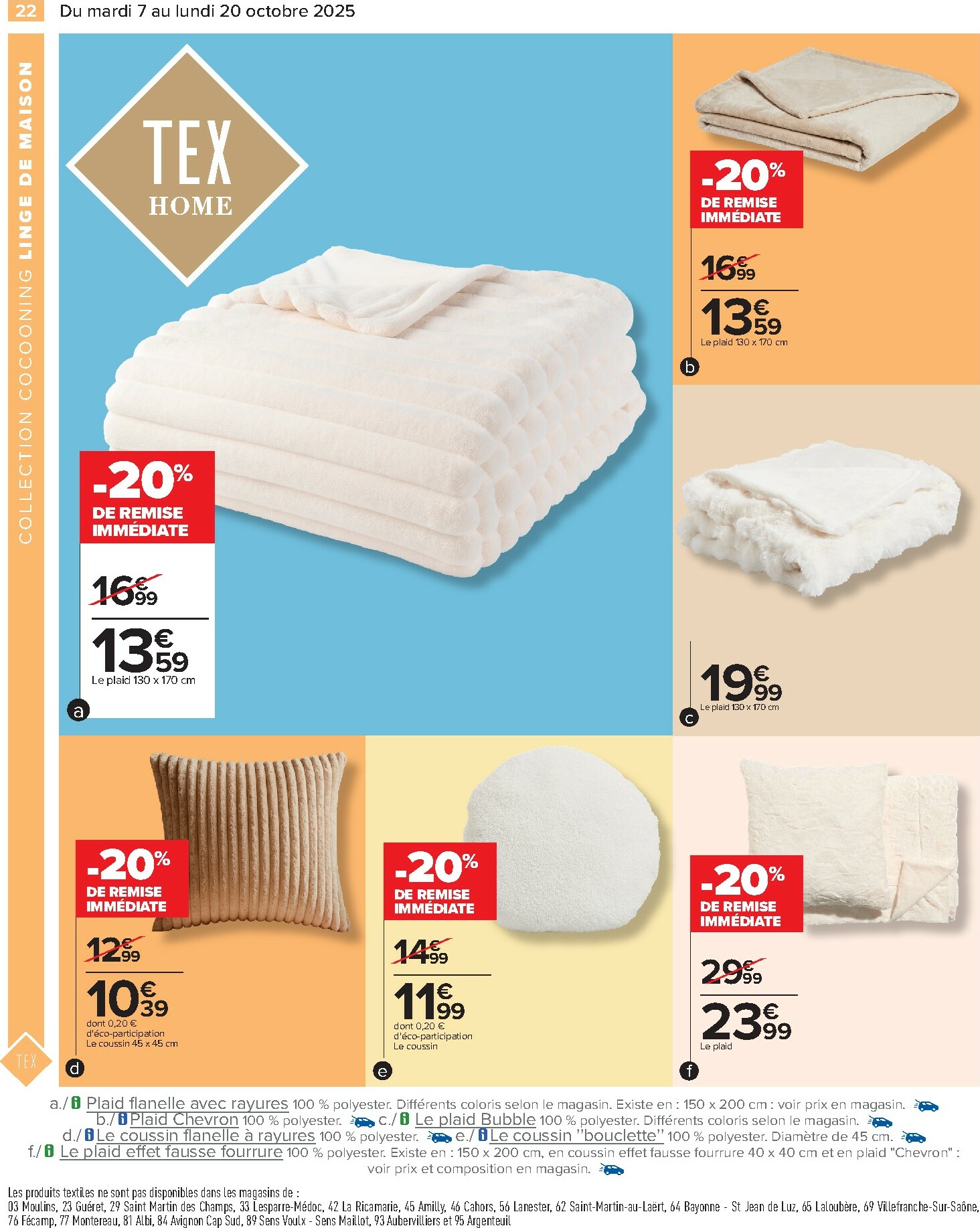 carrefour - Catalogue Carrefour - Textile valable du 07/10 au 20/10 - page: 24