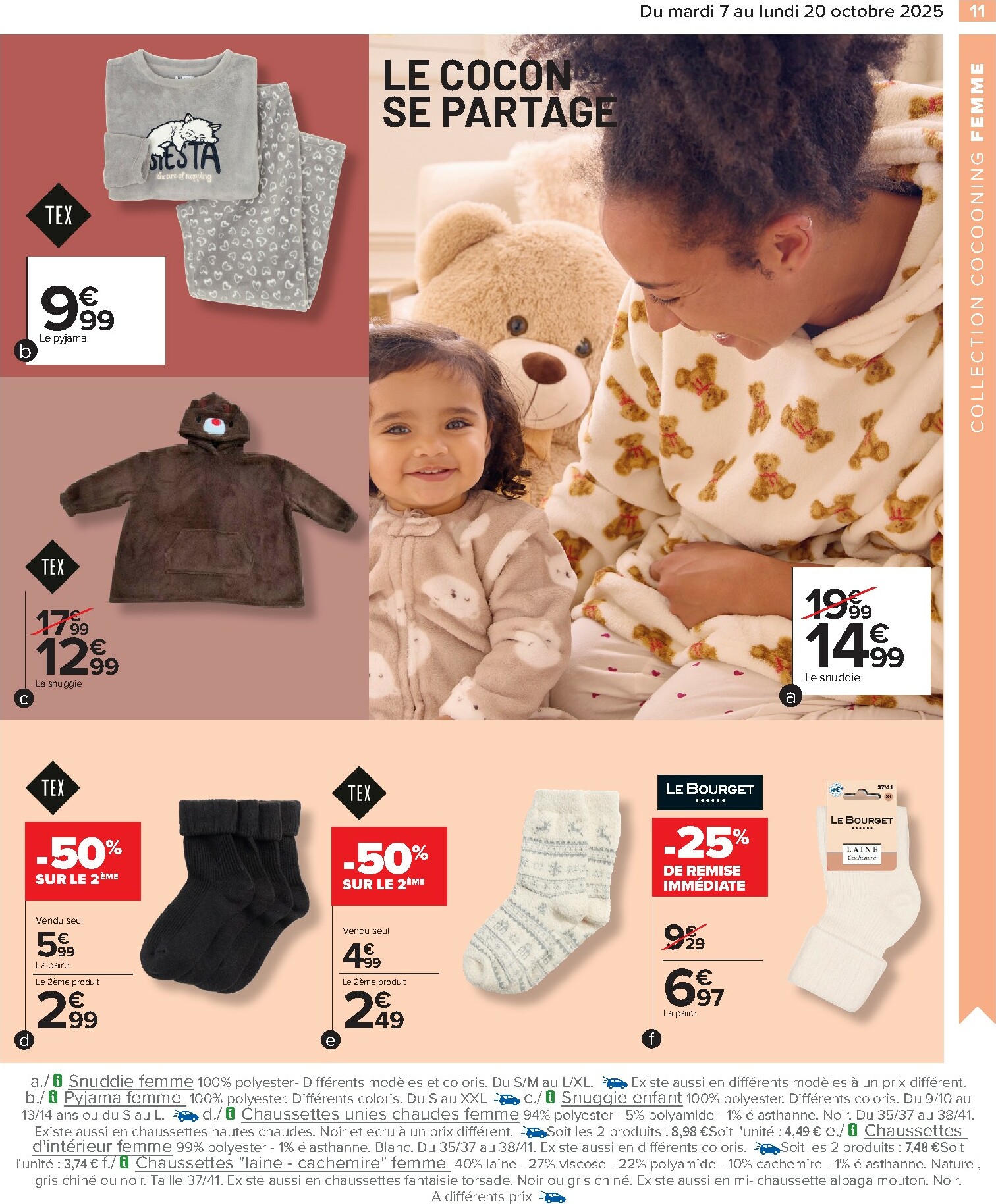 carrefour - Catalogue Carrefour - Textile valable du 07/10 au 20/10 - page: 13