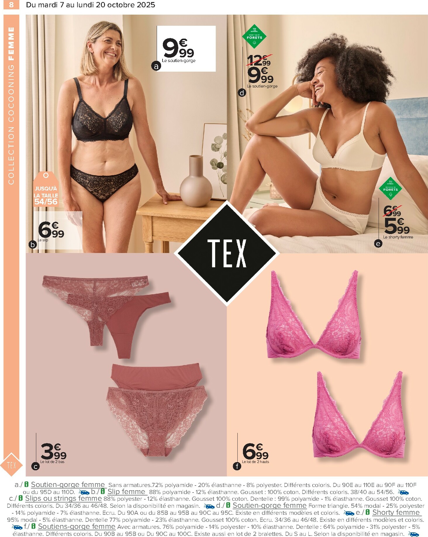 carrefour - Catalogue Carrefour - Textile valable du 07/10 au 20/10 - page: 10