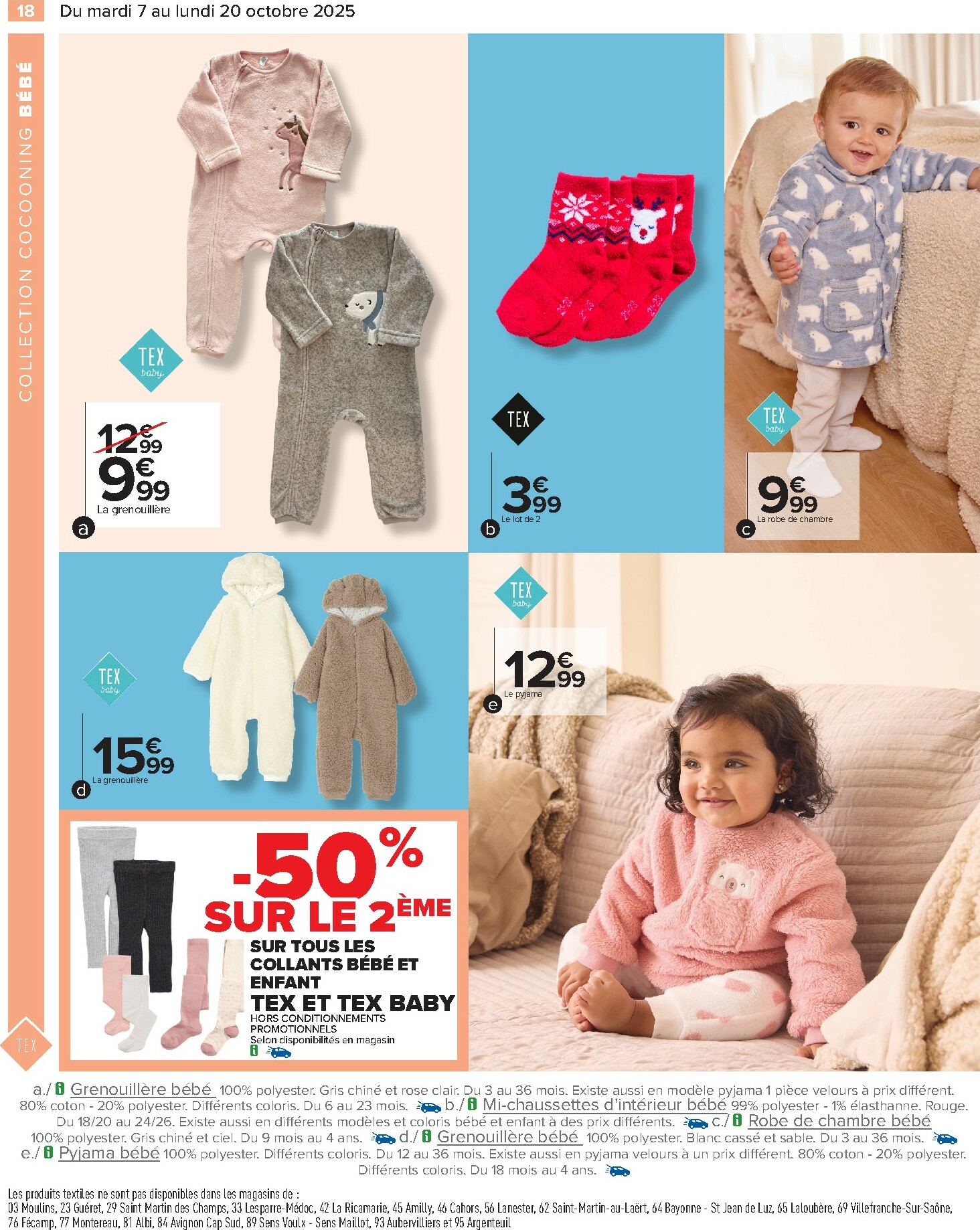 carrefour - Catalogue Carrefour - Textile valable du 07/10 au 20/10 - page: 20
