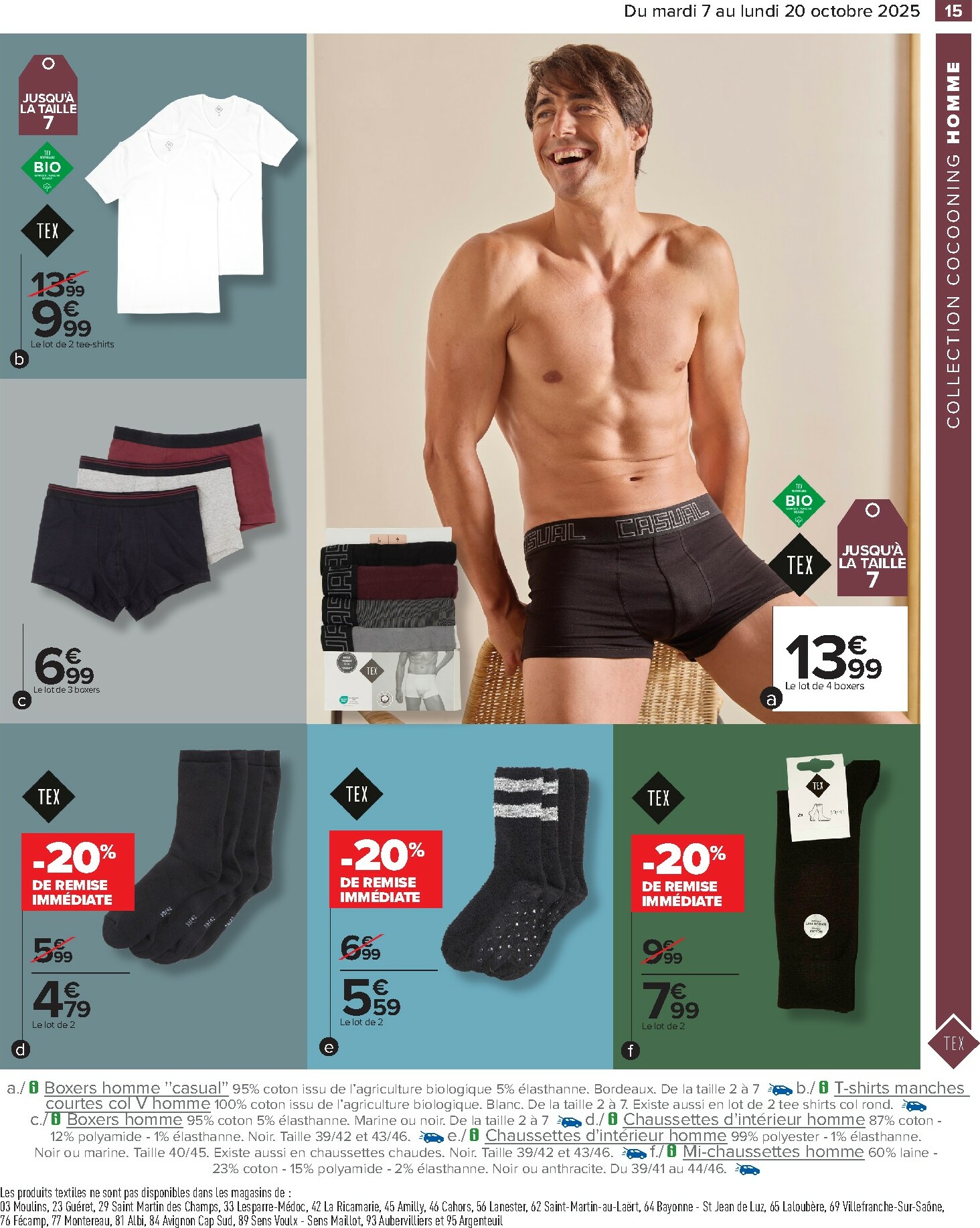 carrefour - Catalogue Carrefour - Textile valable du 07/10 au 20/10 - page: 17