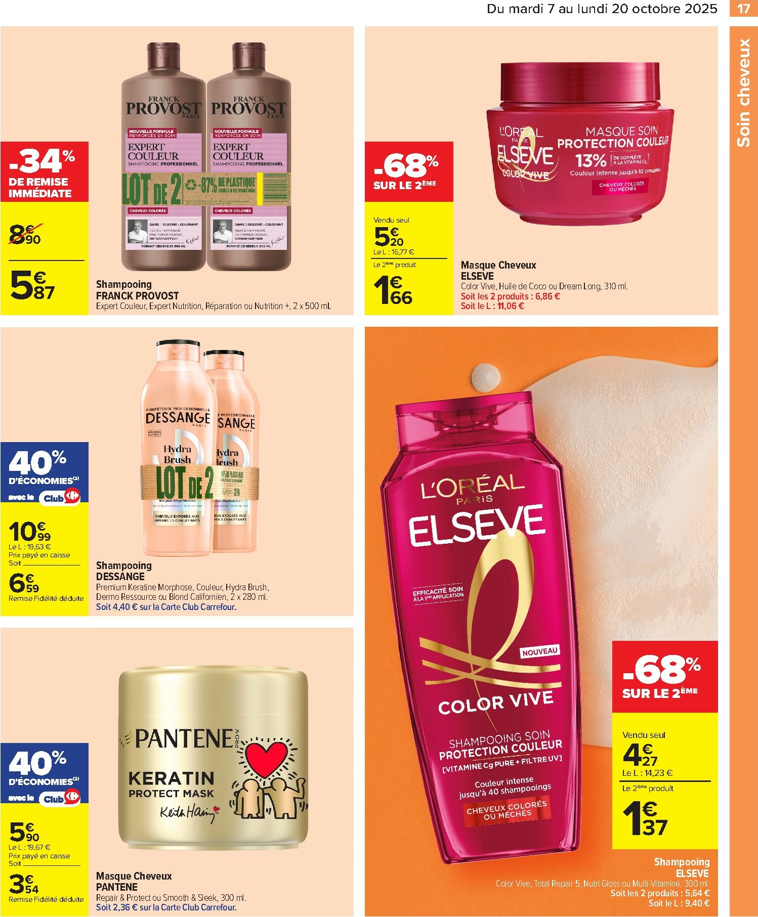 carrefour - Catalogue Carrefour - Toutes en Beauté valable du 07/10 au 20/10 - page: 19