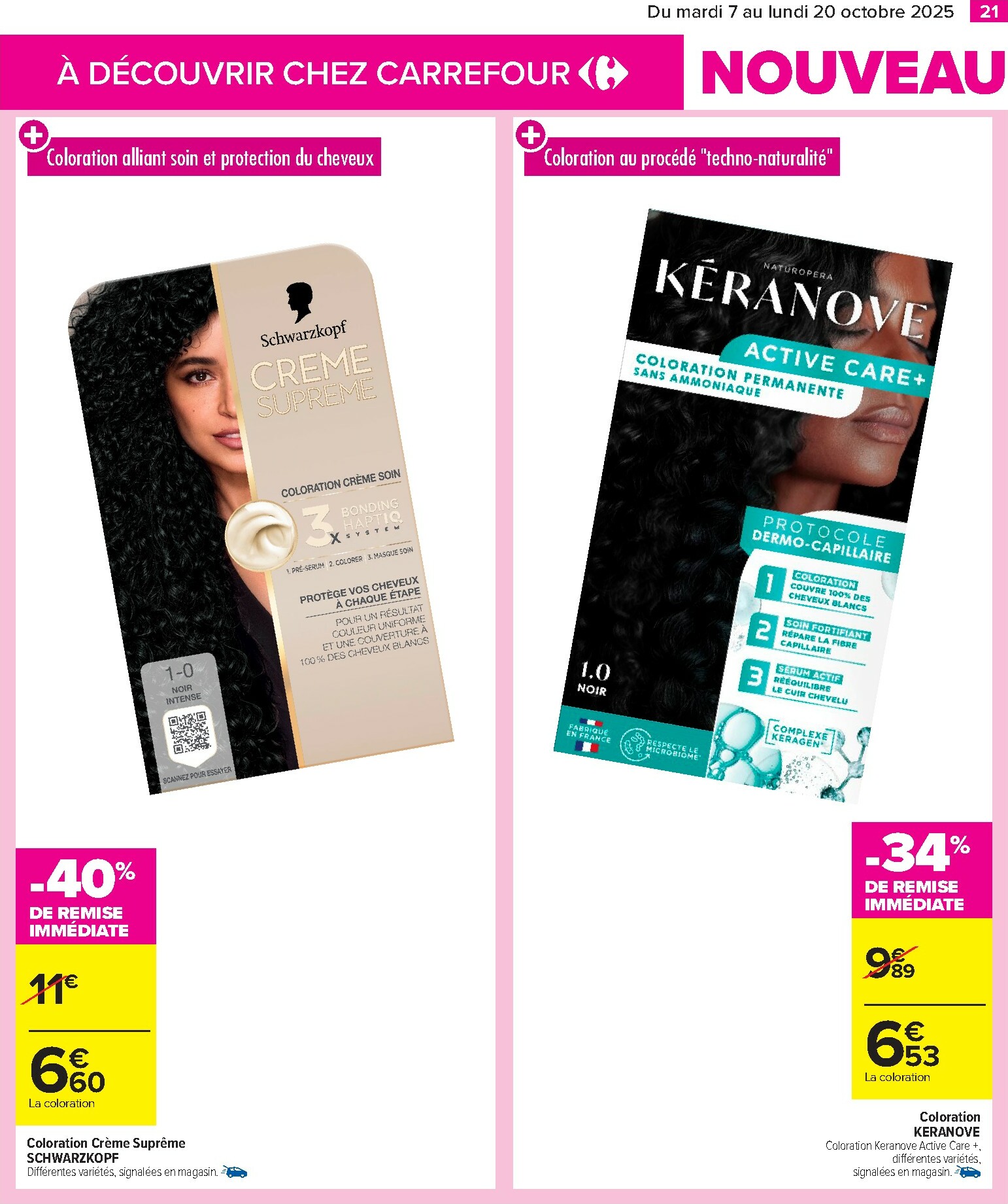 carrefour - Catalogue Carrefour - Toutes en Beauté valable du 07/10 au 20/10 - page: 23