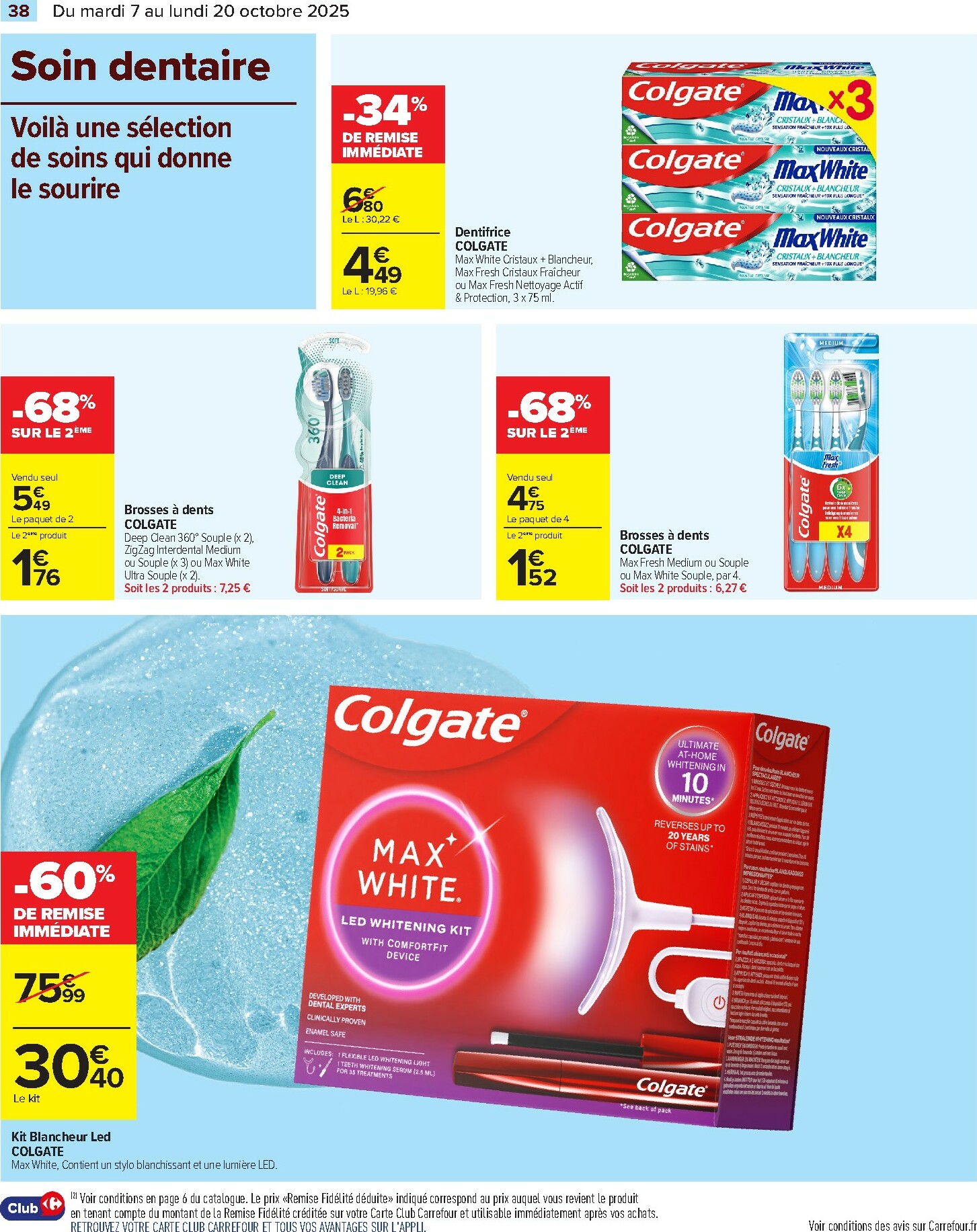 carrefour - Catalogue Carrefour - Toutes en Beauté valable du 07/10 au 20/10 - page: 44