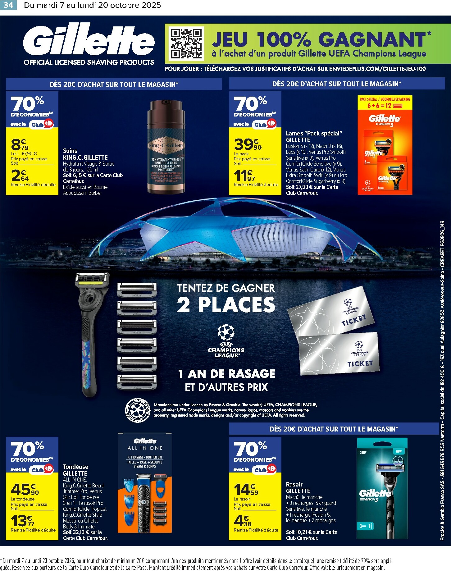 carrefour - Catalogue Carrefour - Toutes en Beauté valable du 07/10 au 20/10 - page: 40