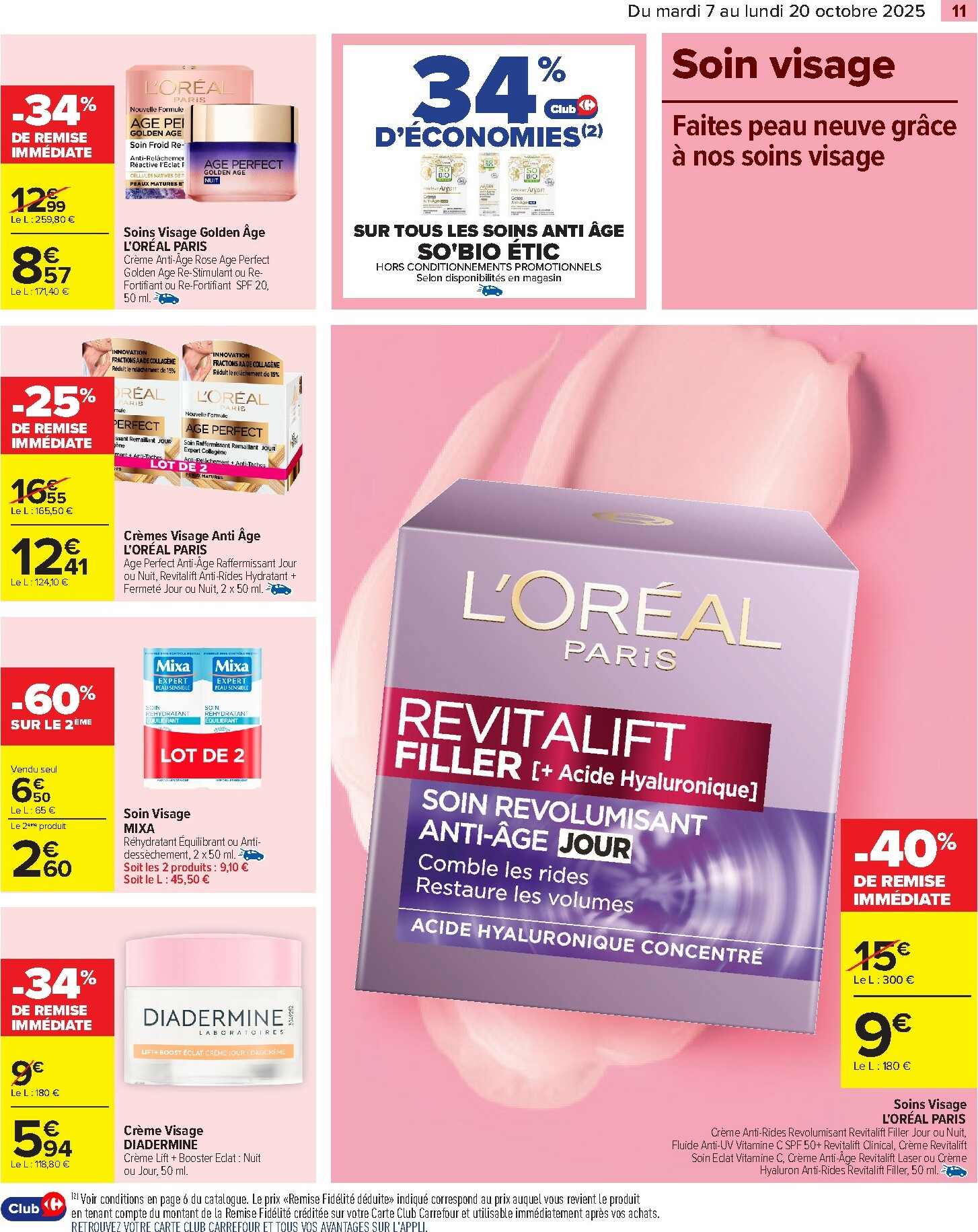 carrefour - Catalogue Carrefour - Toutes en Beauté valable du 07/10 au 20/10 - page: 13